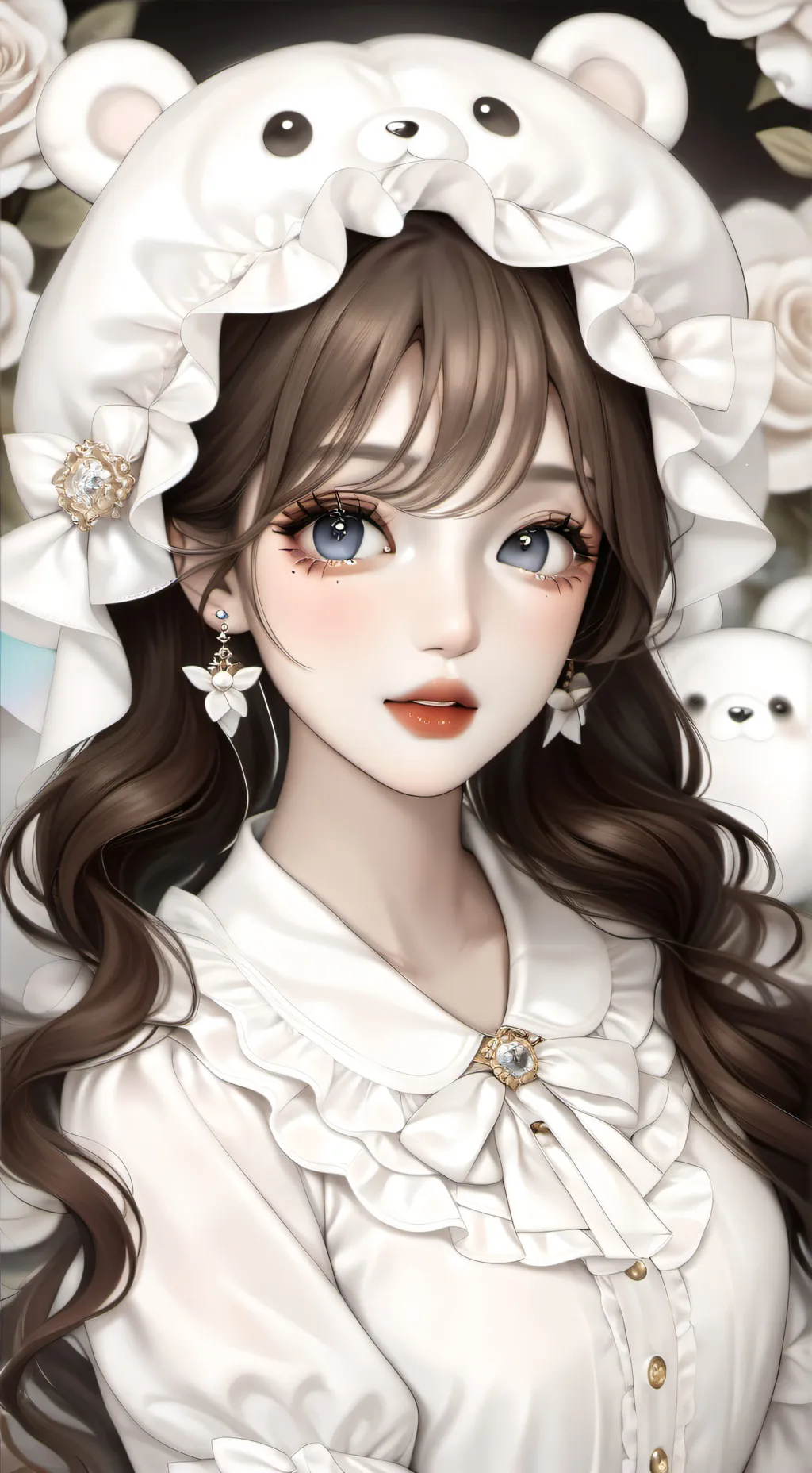 ai character: :) background