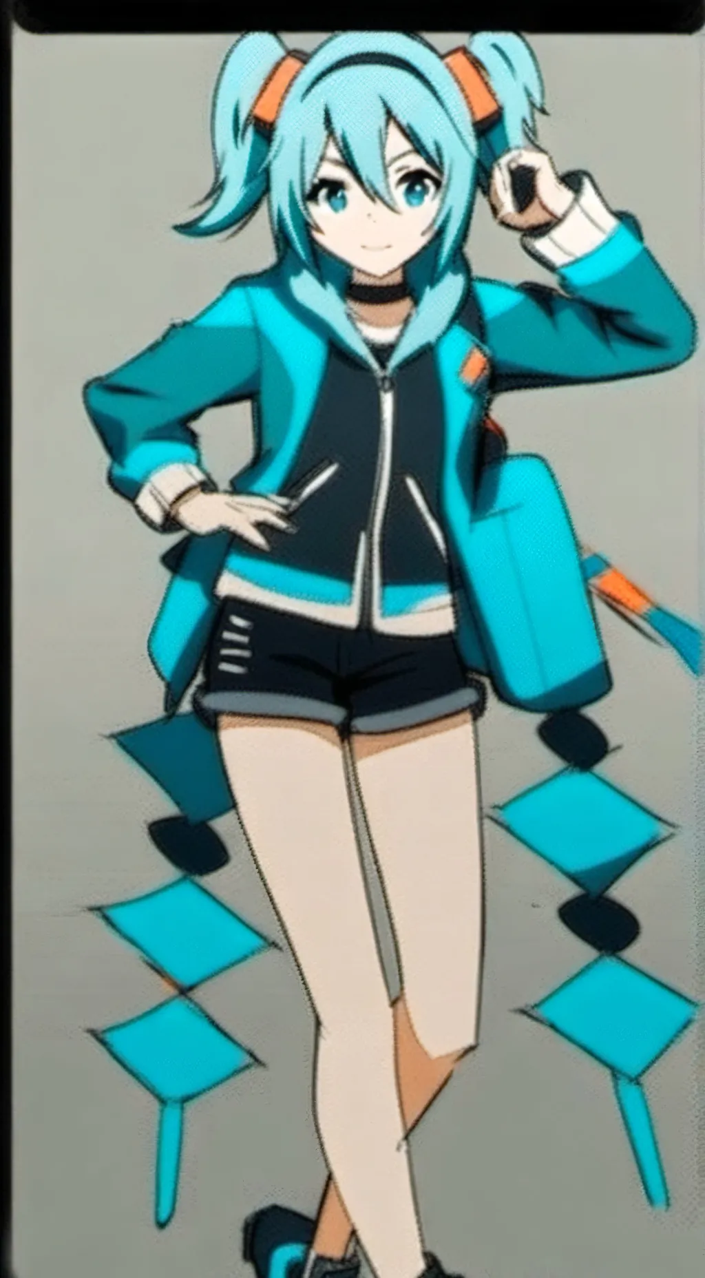 ai character: hi background