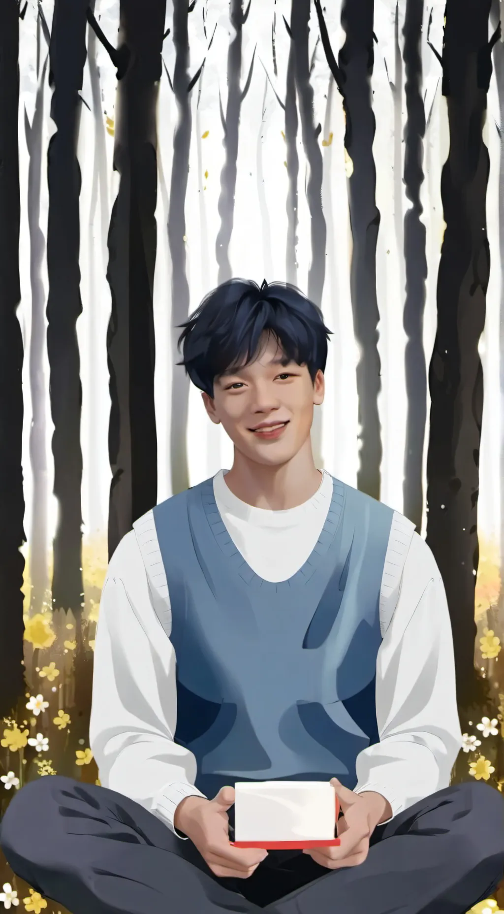 ai character: Felix  background