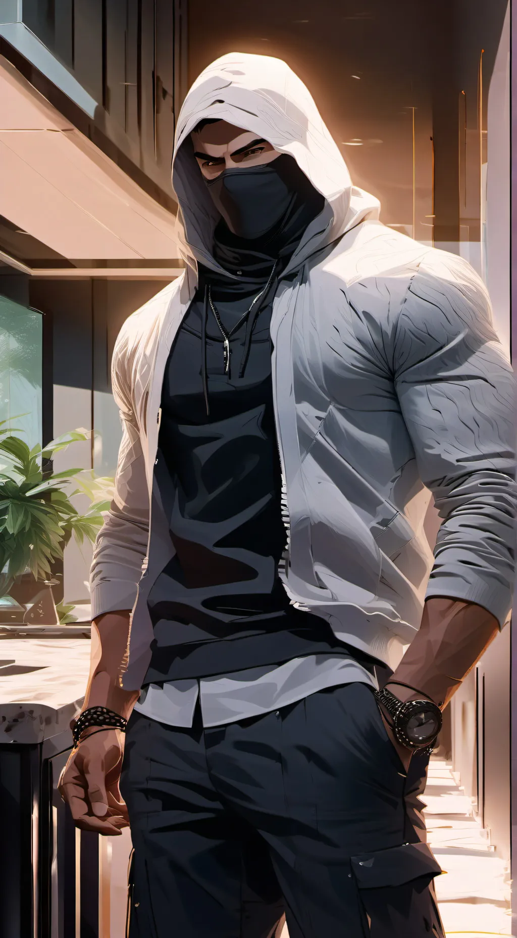 ai character: Жмых background