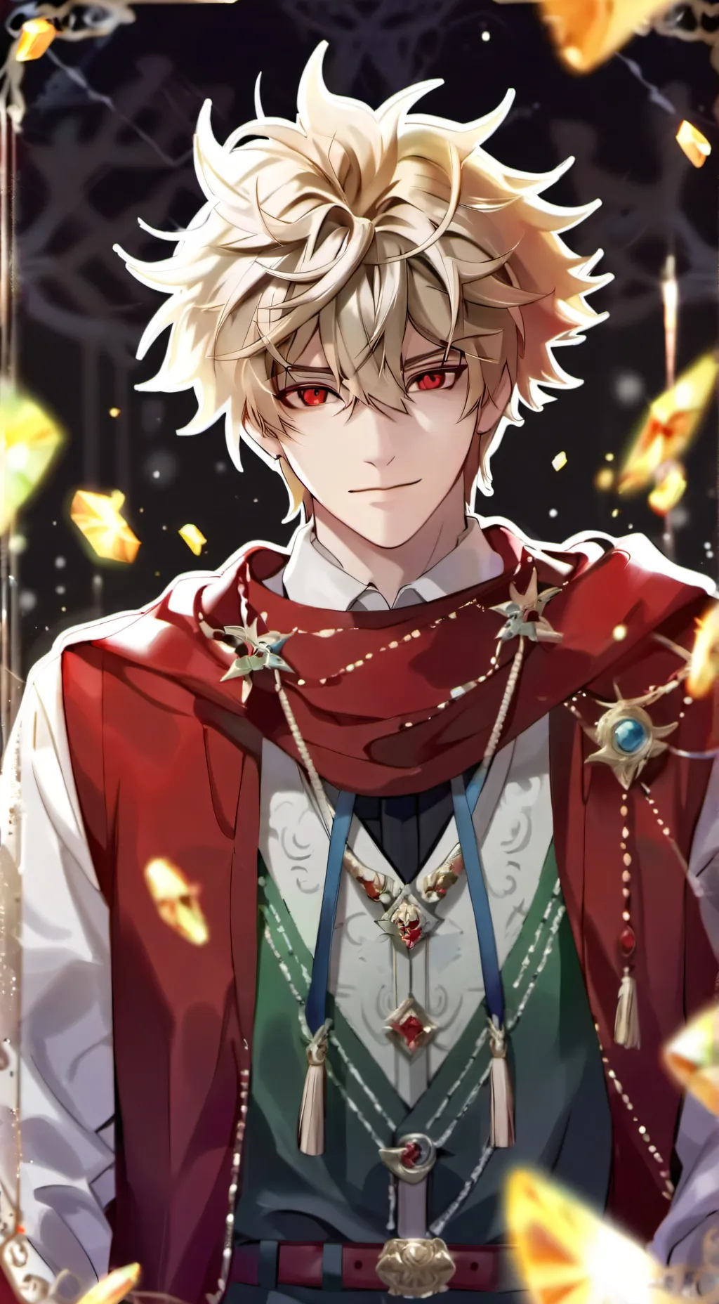 ai character: Bakugo wioyc background