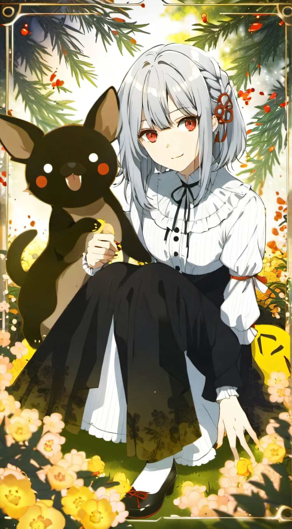 ai character: Miyu Nina background