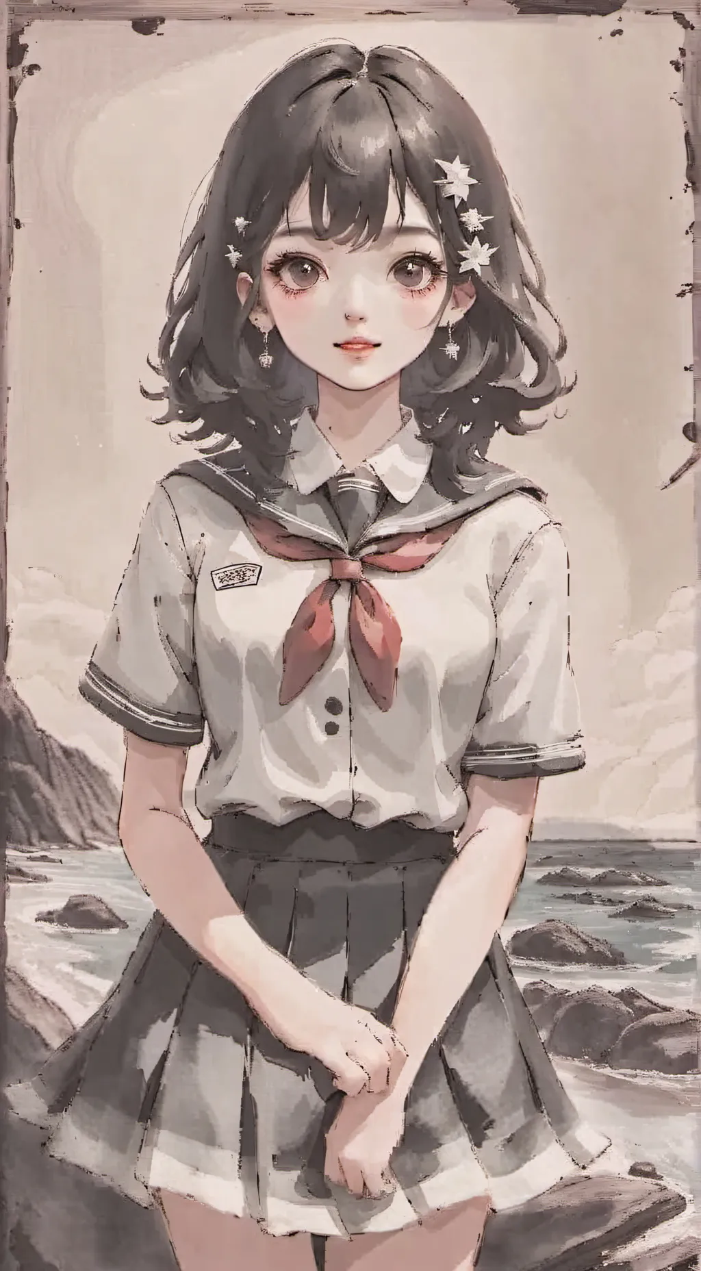 ai character: Tiamiru shotyriana background