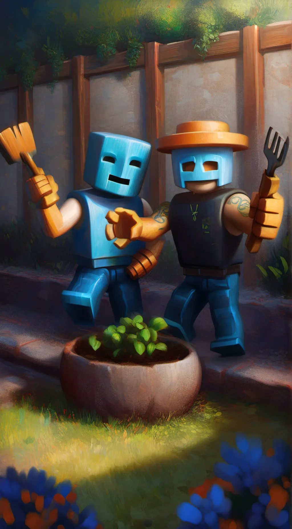 ai character: samjel background