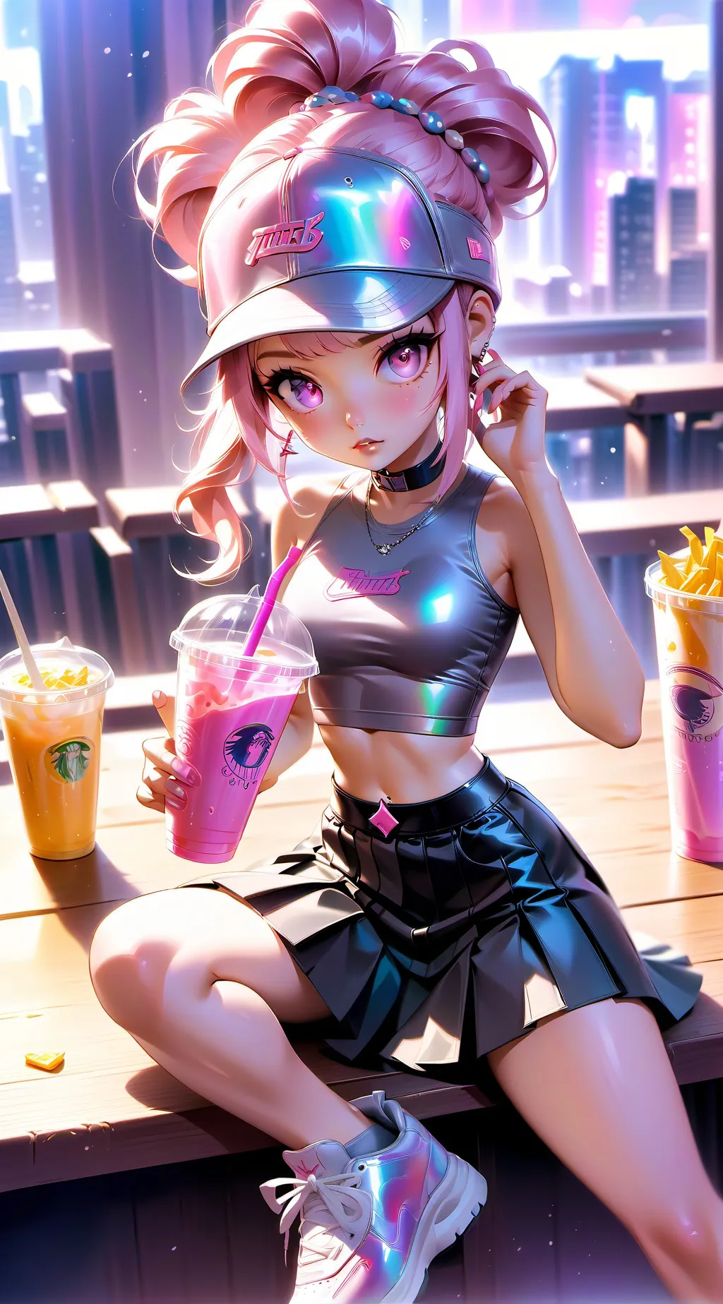 ai character: kelebogile mashigo background