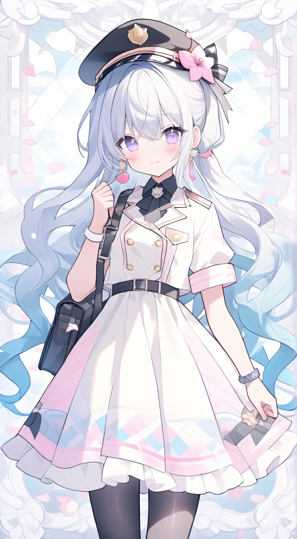 ai character: policial Alice  background