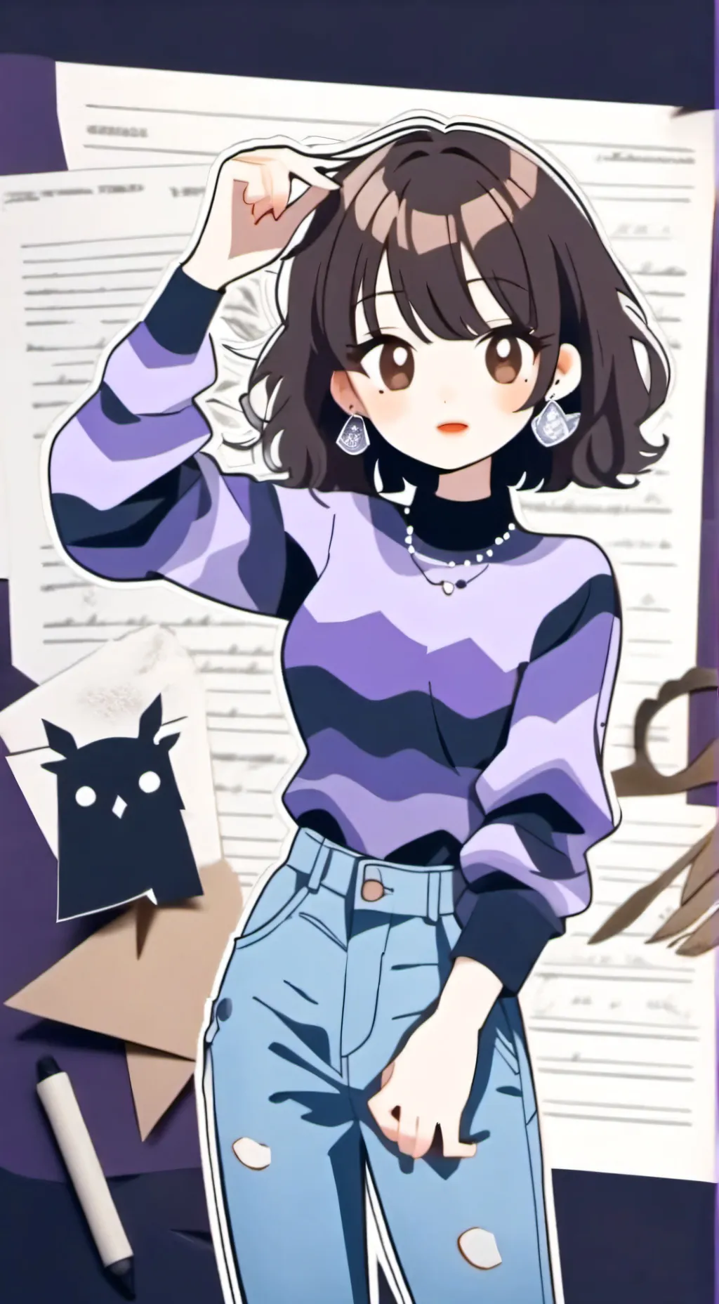 ai character: jaidenanimations  background