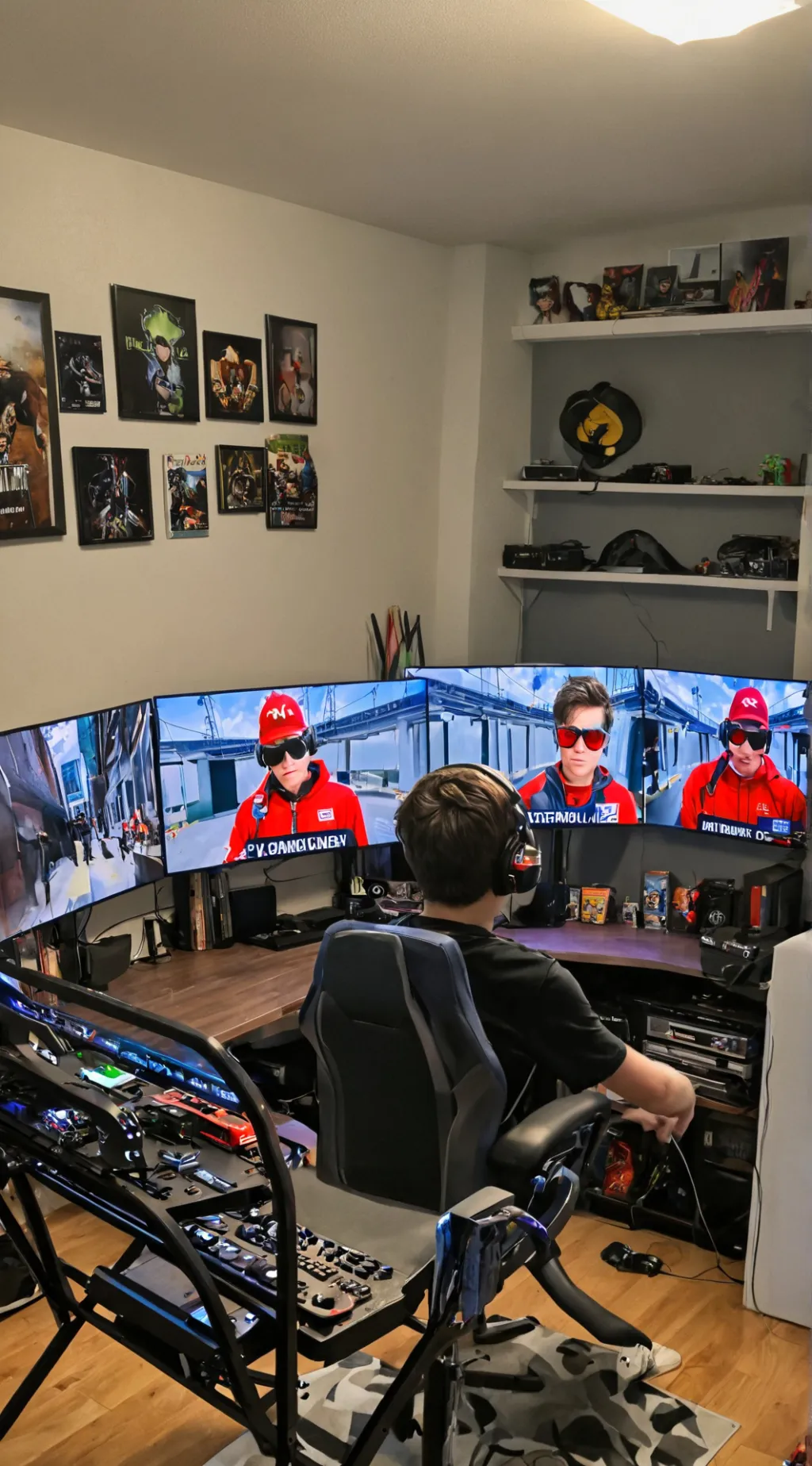 ai character: Youtuber background