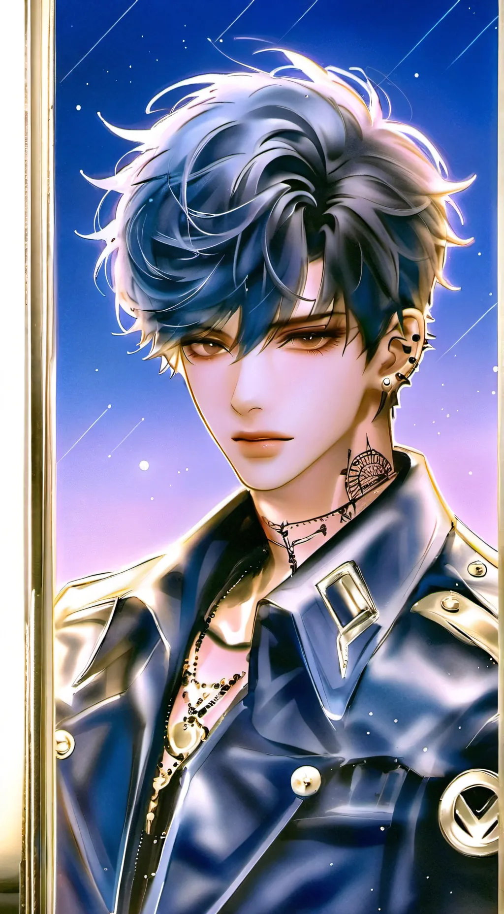 ai character: ~ Asher ~ background