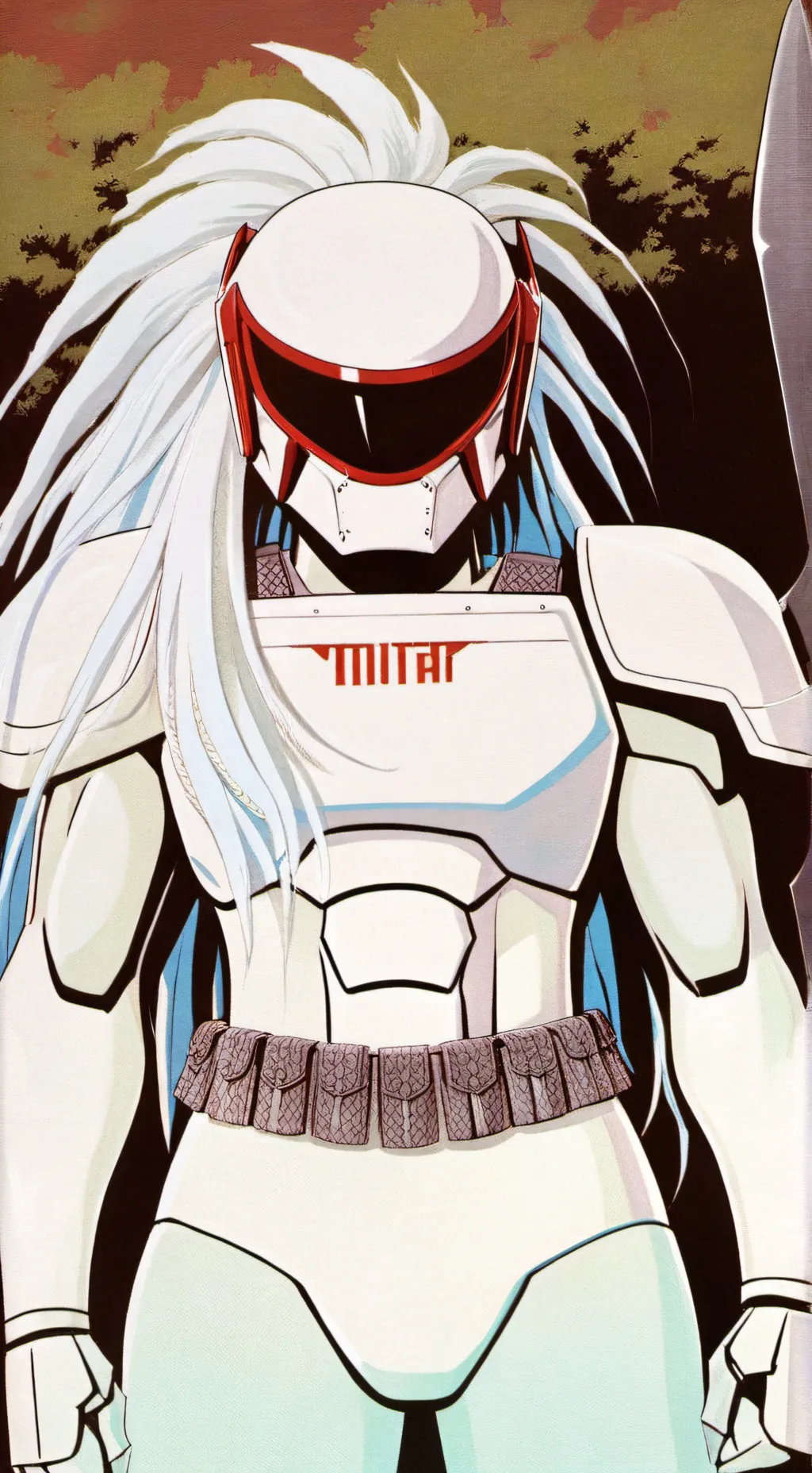 ai character: Yautja background