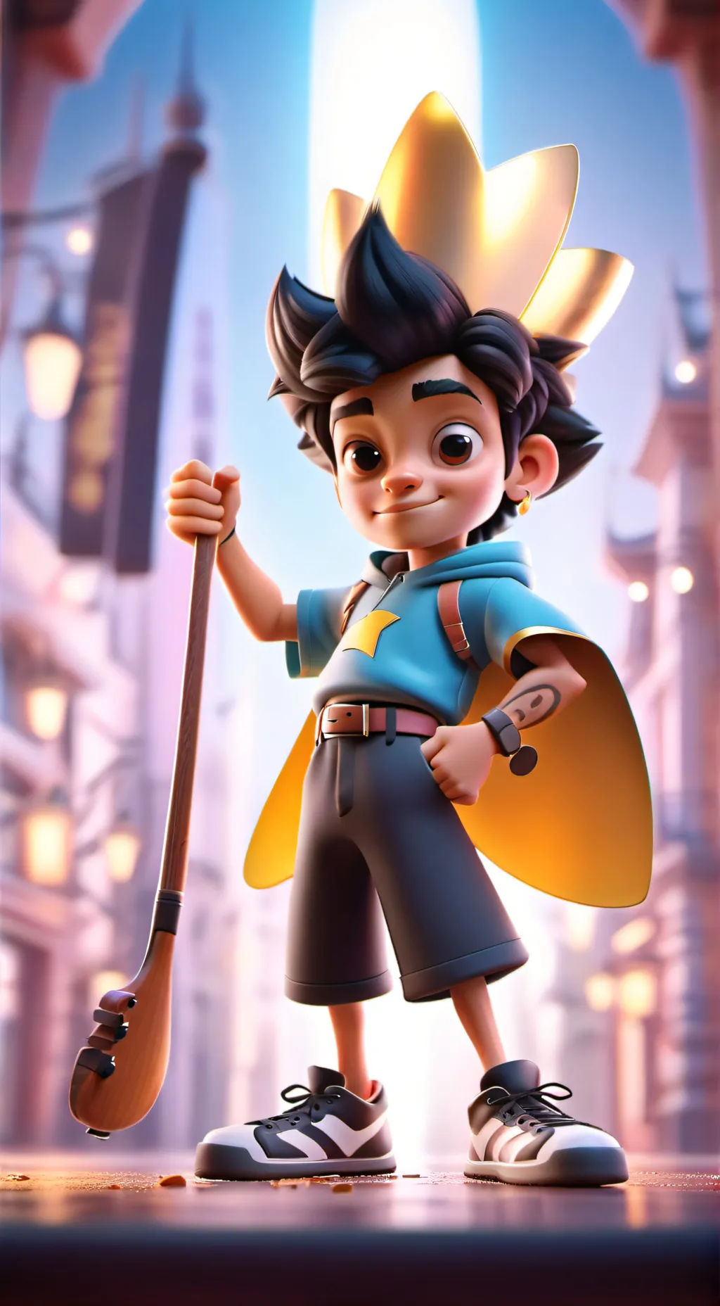 ai character:  Prank King background