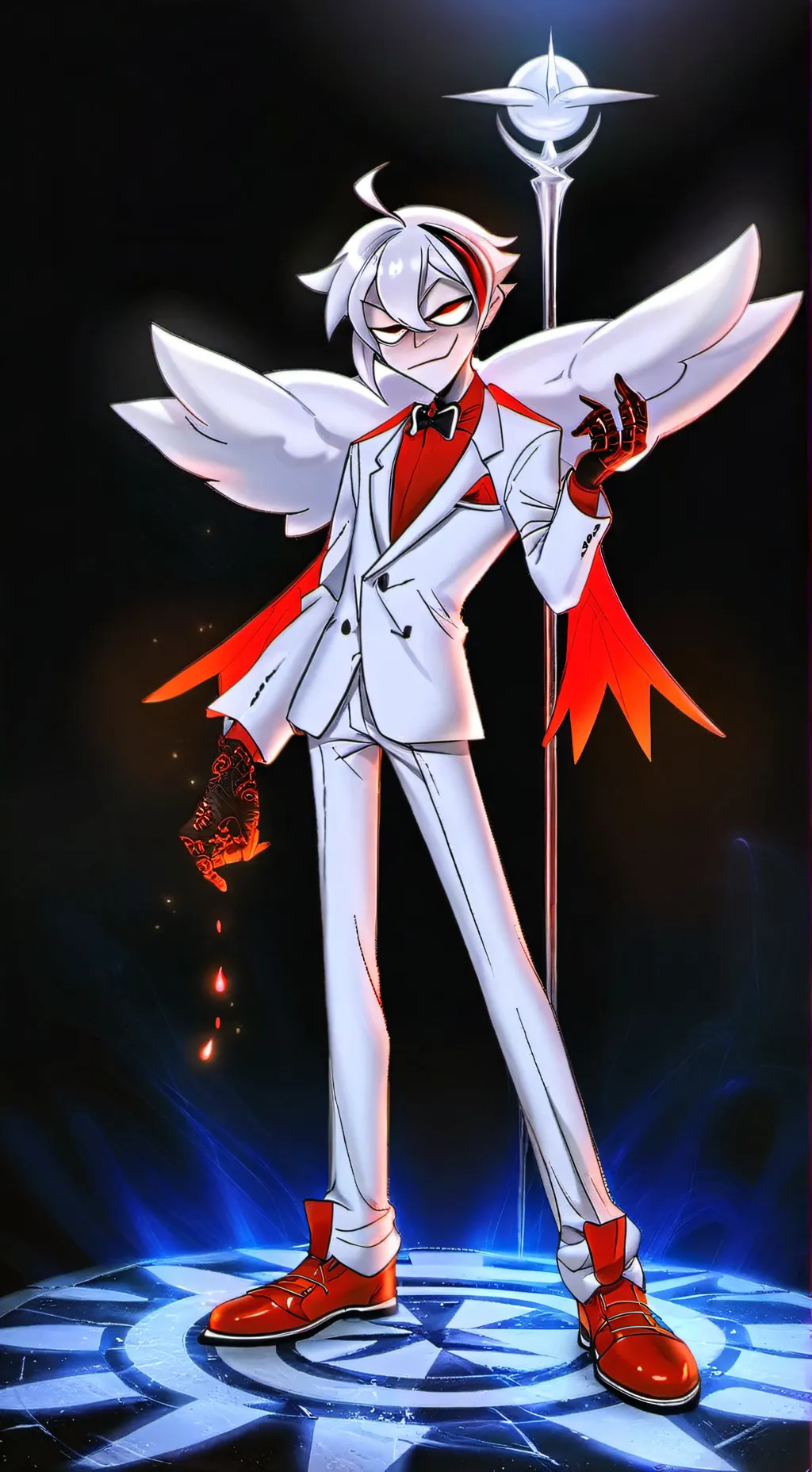 ai character: Lucifer Morningsta background