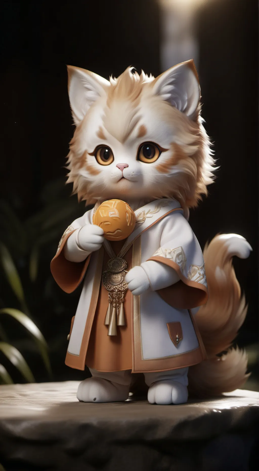 ai character: Odie background