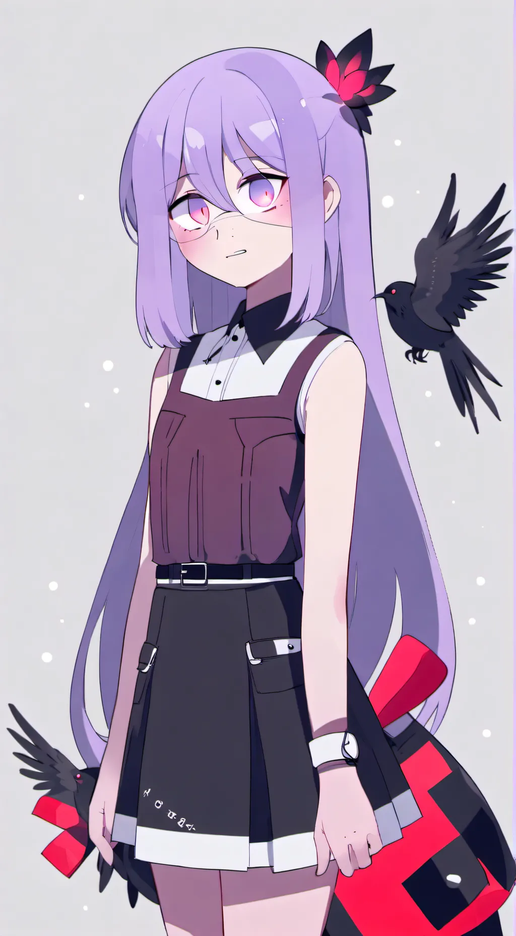 ai character: Hija de lily duo🦉💚 background