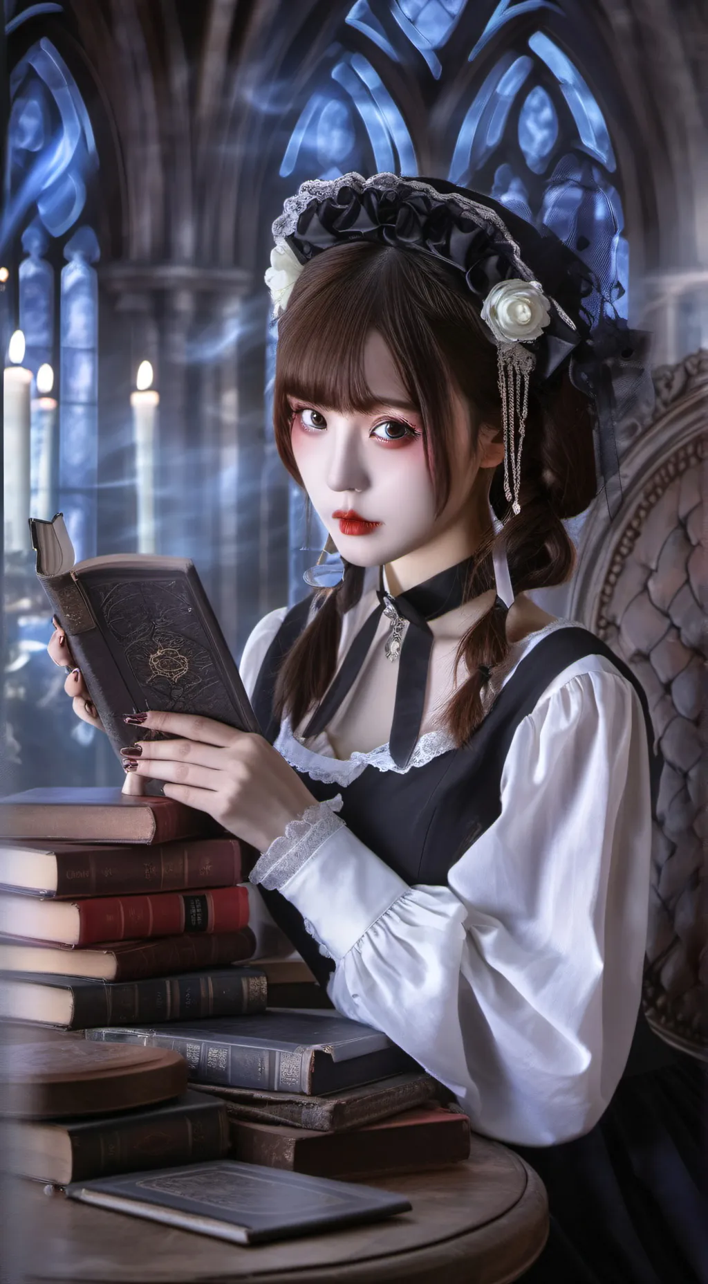 ai character: Leylie background