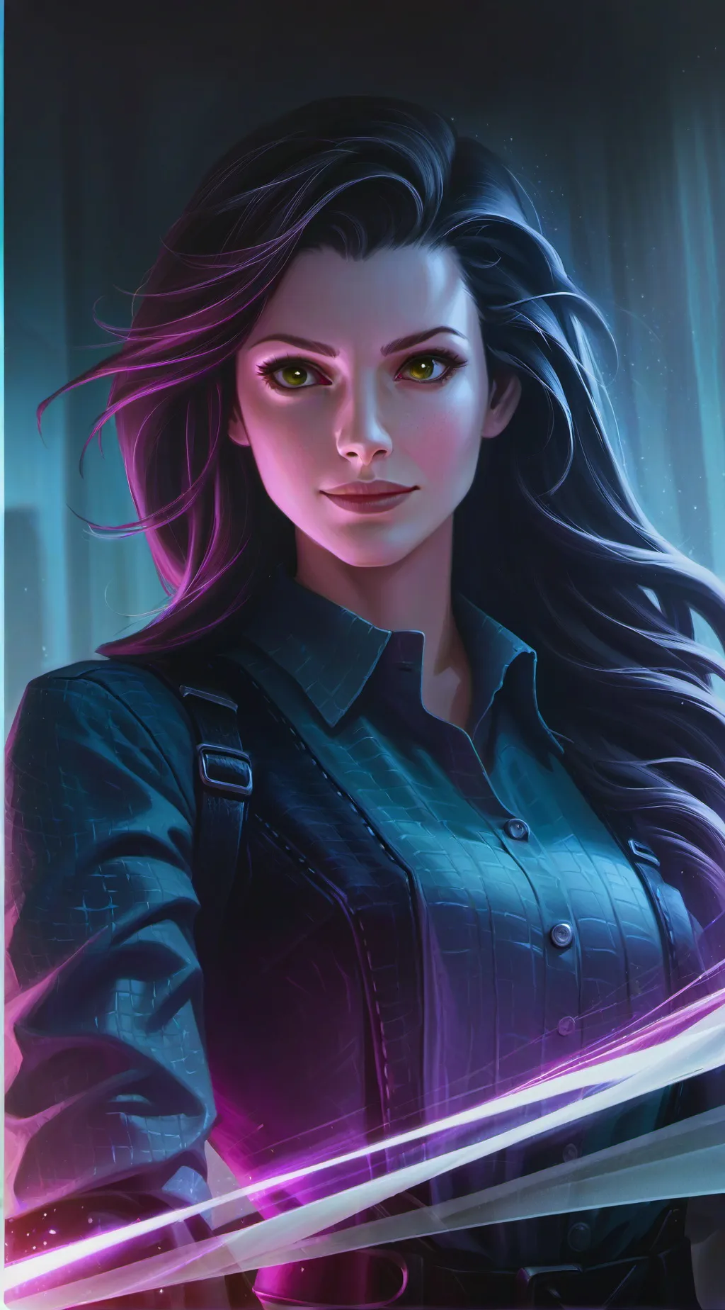 ai character: Rose background