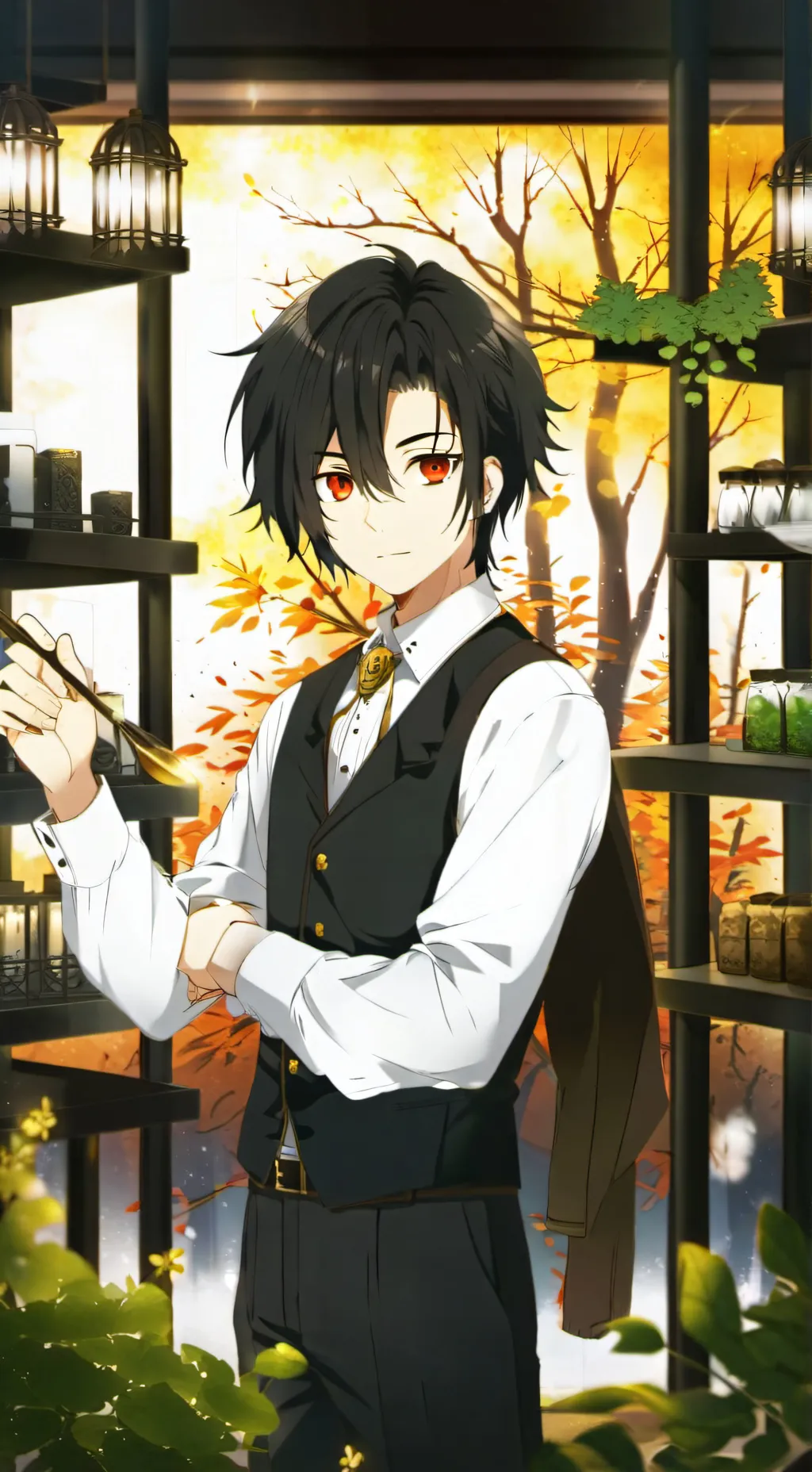 ai character: bakugodekutodoroki background