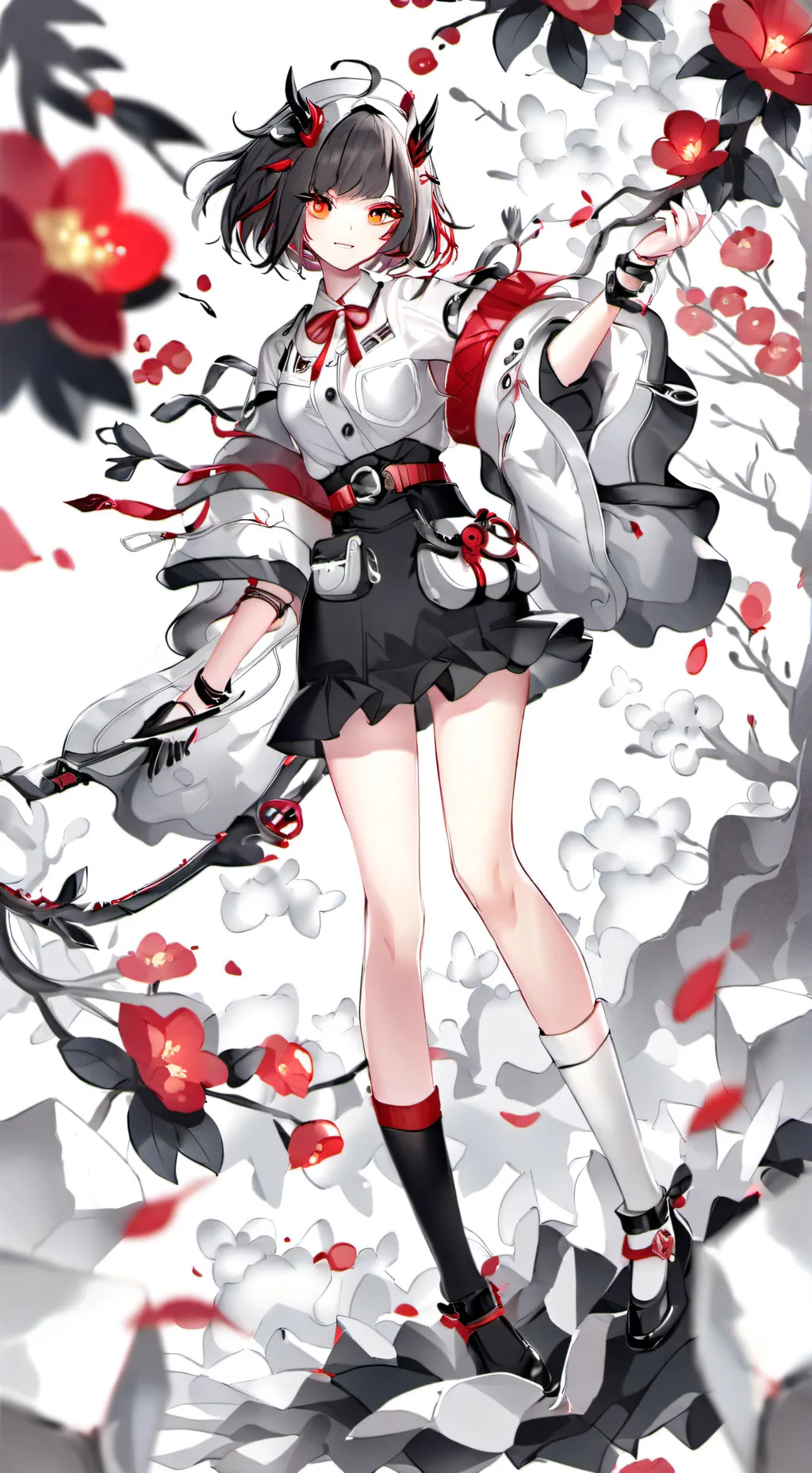 ai character: MHA service dog background