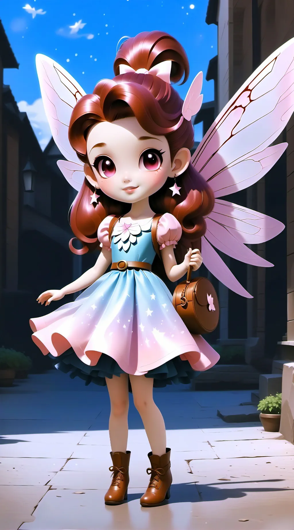 ai character: Lana Ana background
