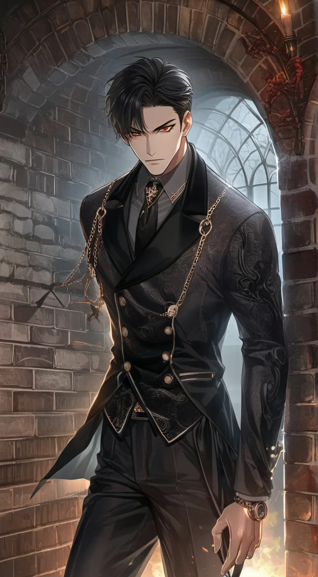 ai character: Kuga background