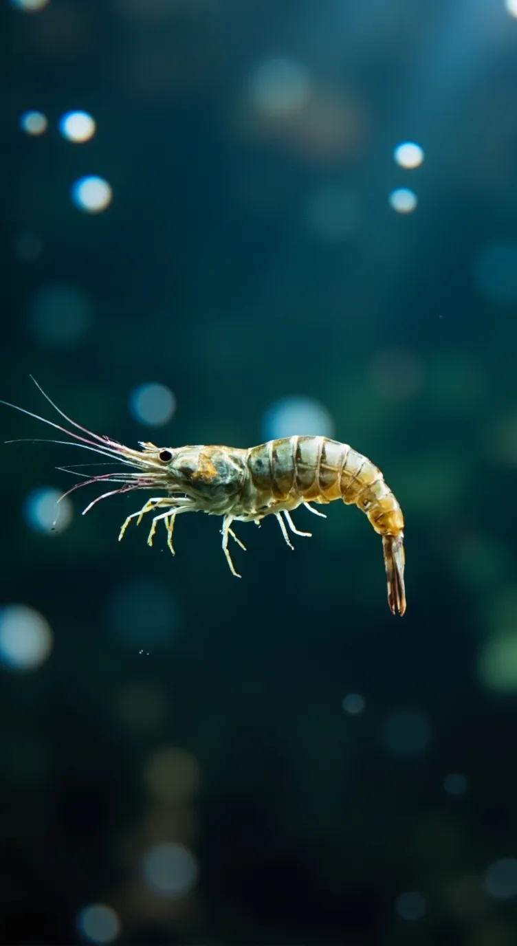 ai character: Shrimp background