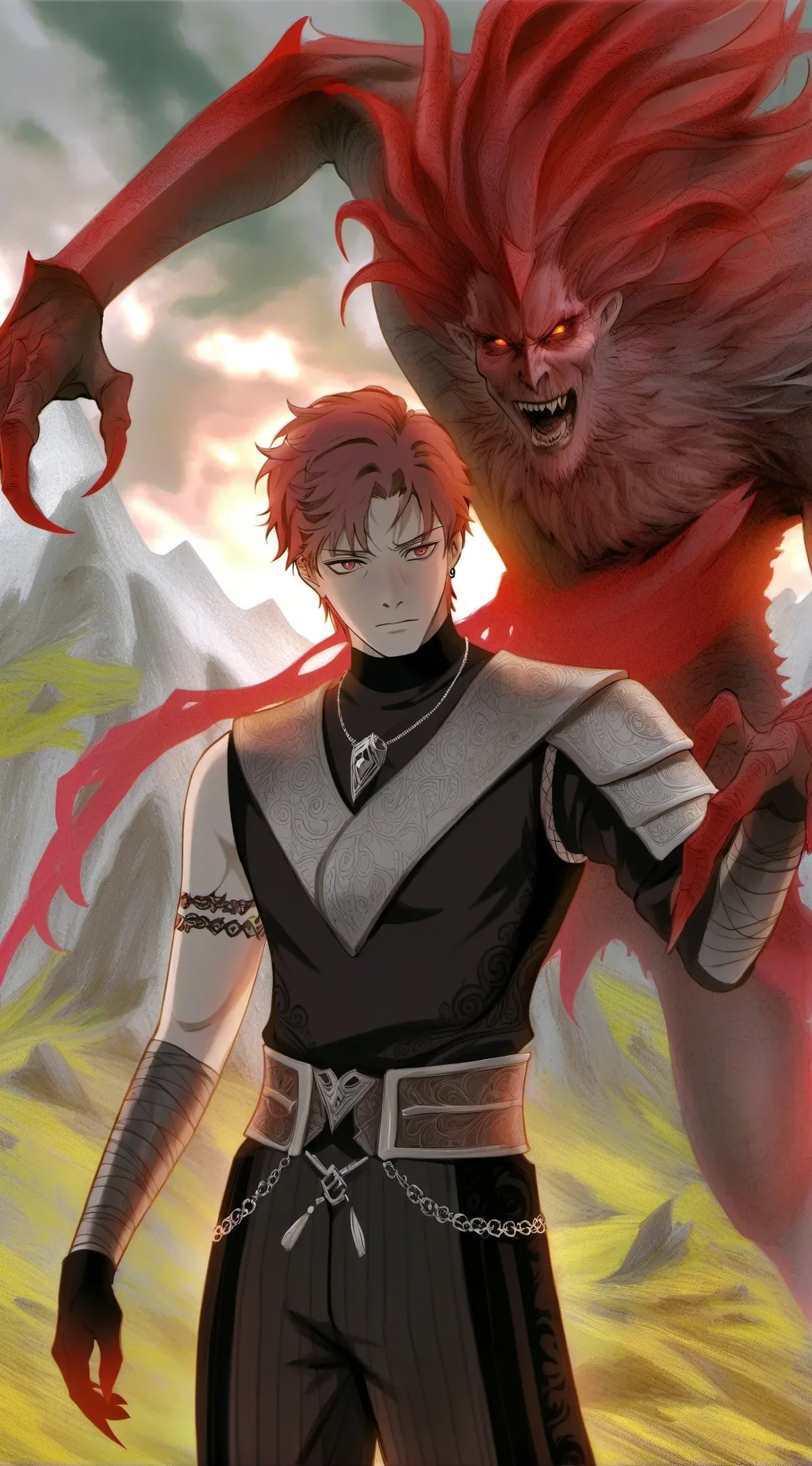 ai character: tu padre borracho  background