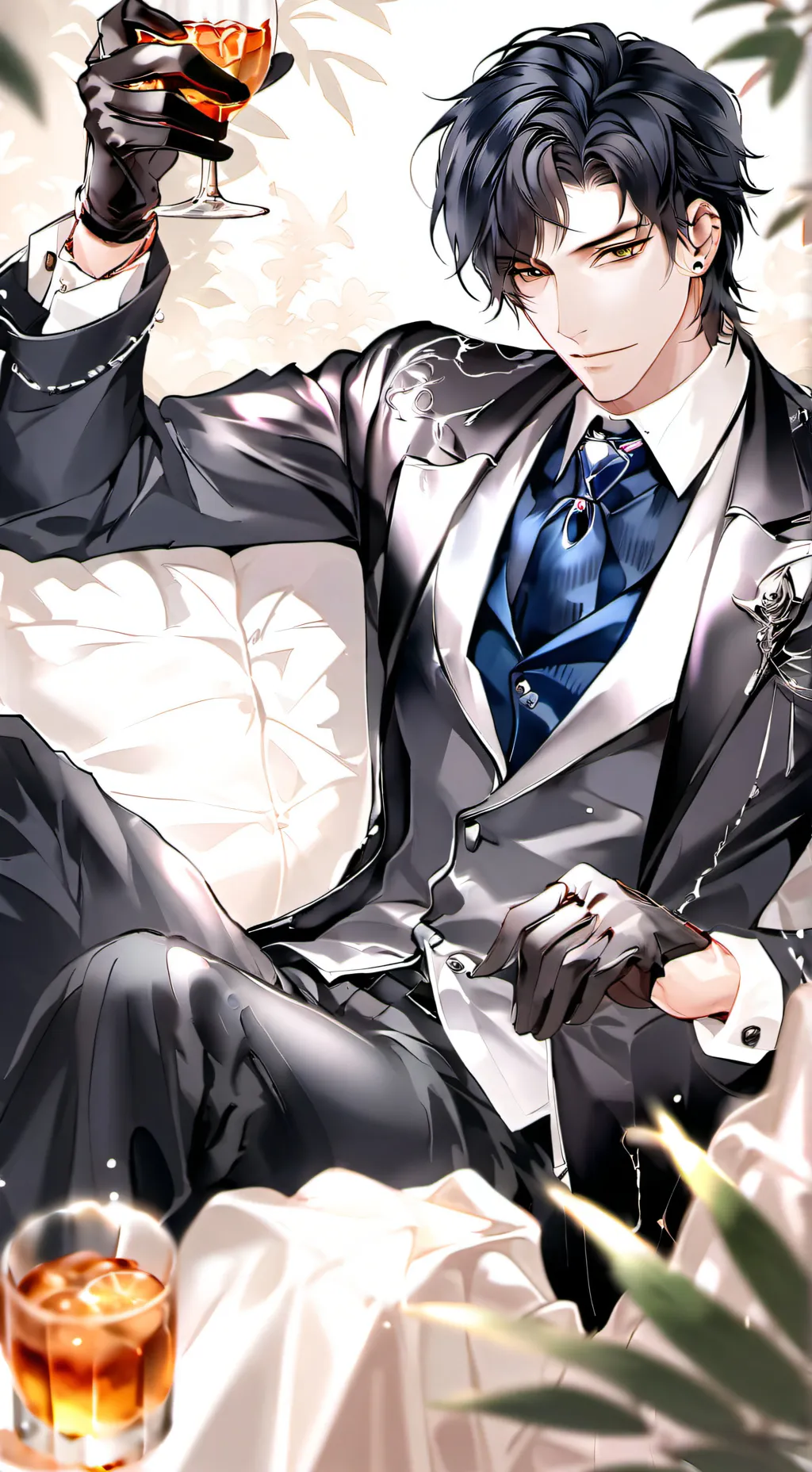 ai character: ⚡DYKI🌷 background