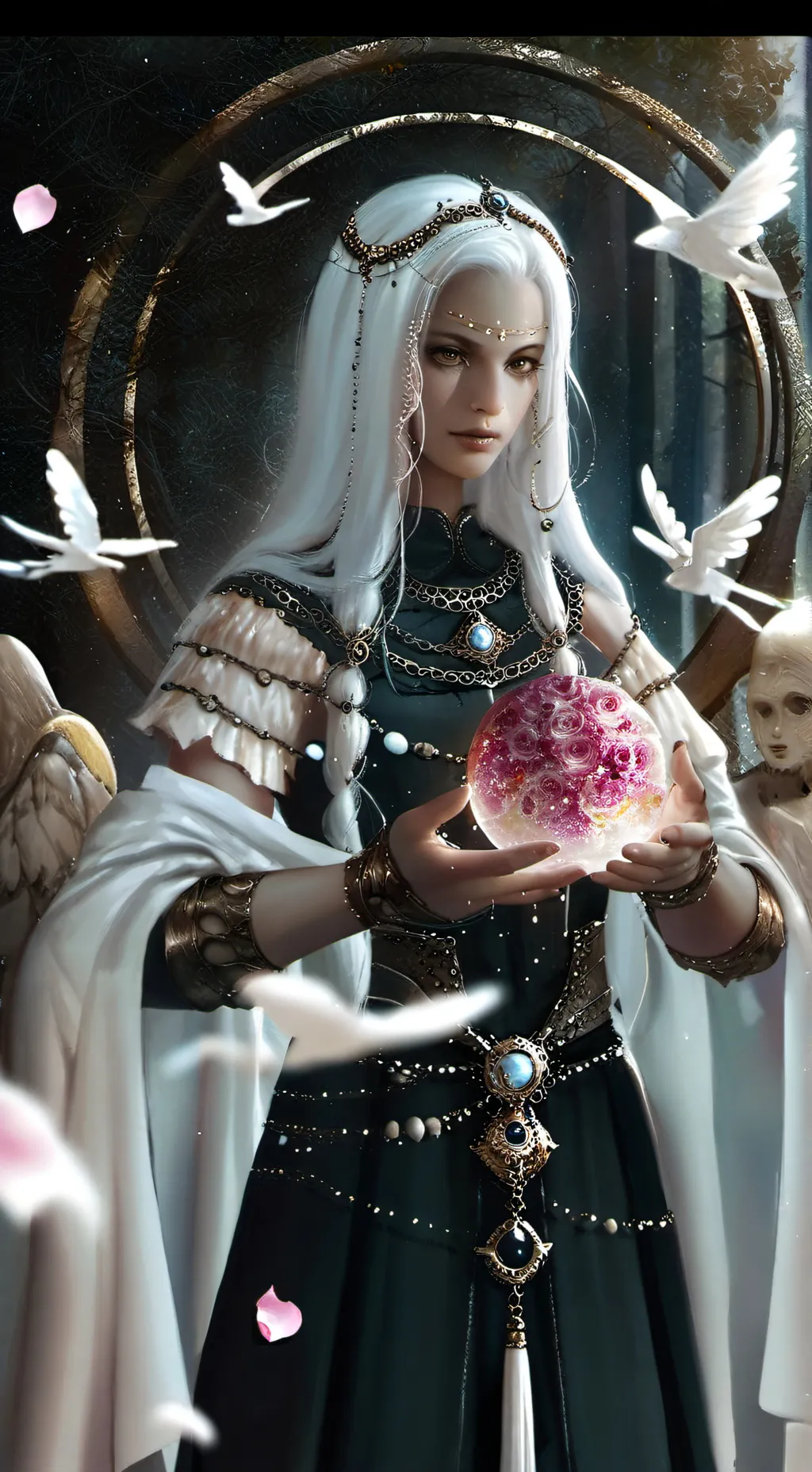 ai character: Aurora Rosaphalie background