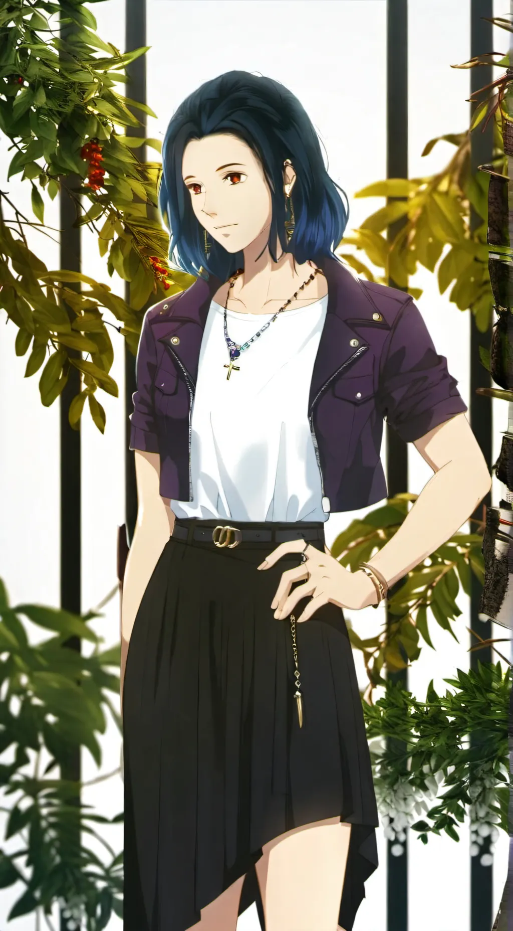 ai character: Ray background