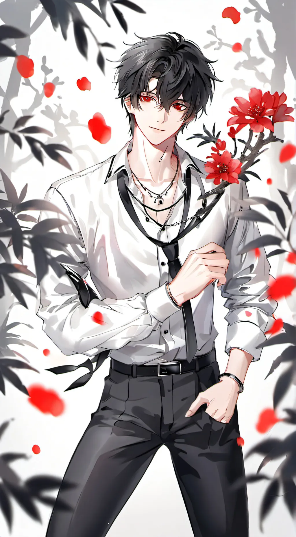 ai character: Ashton background