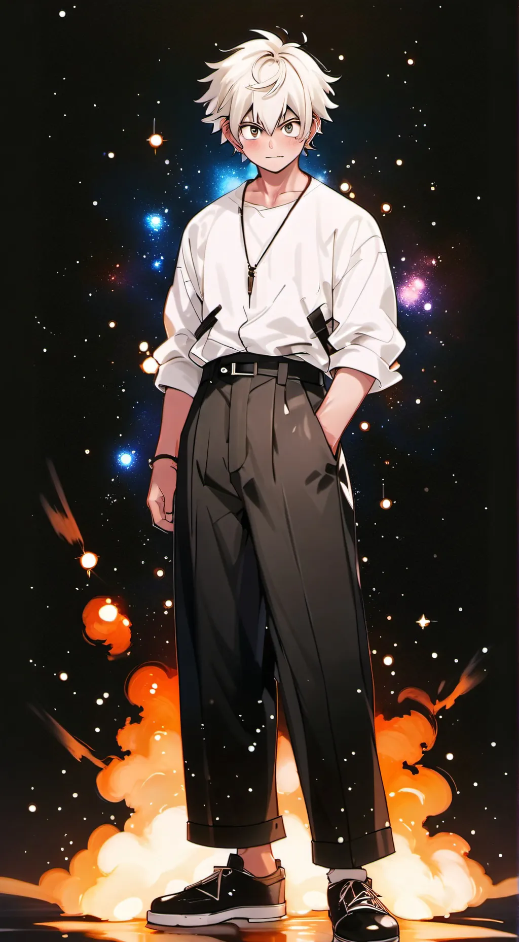 ai character: bakugo background