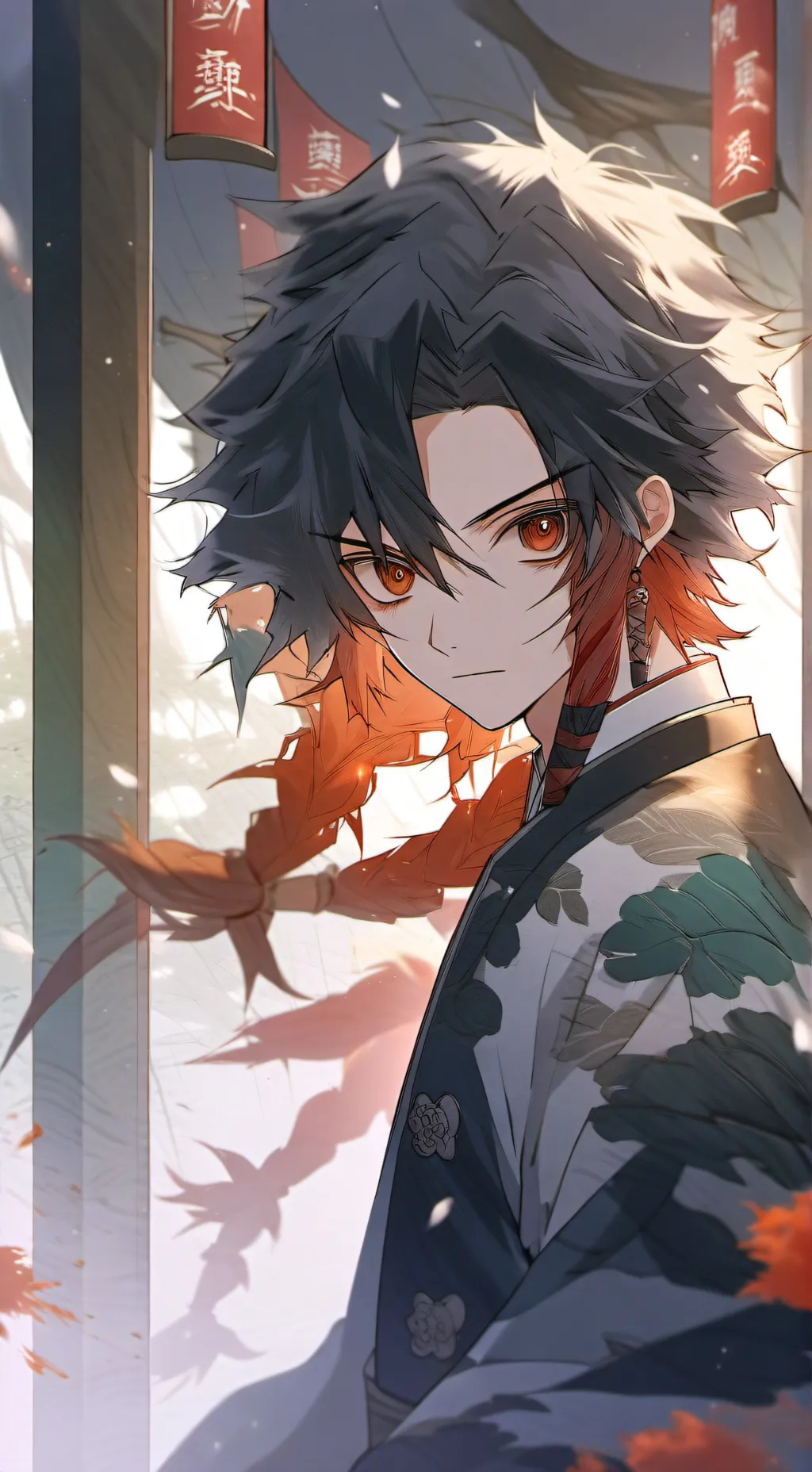 ai character: Kokushibo  background