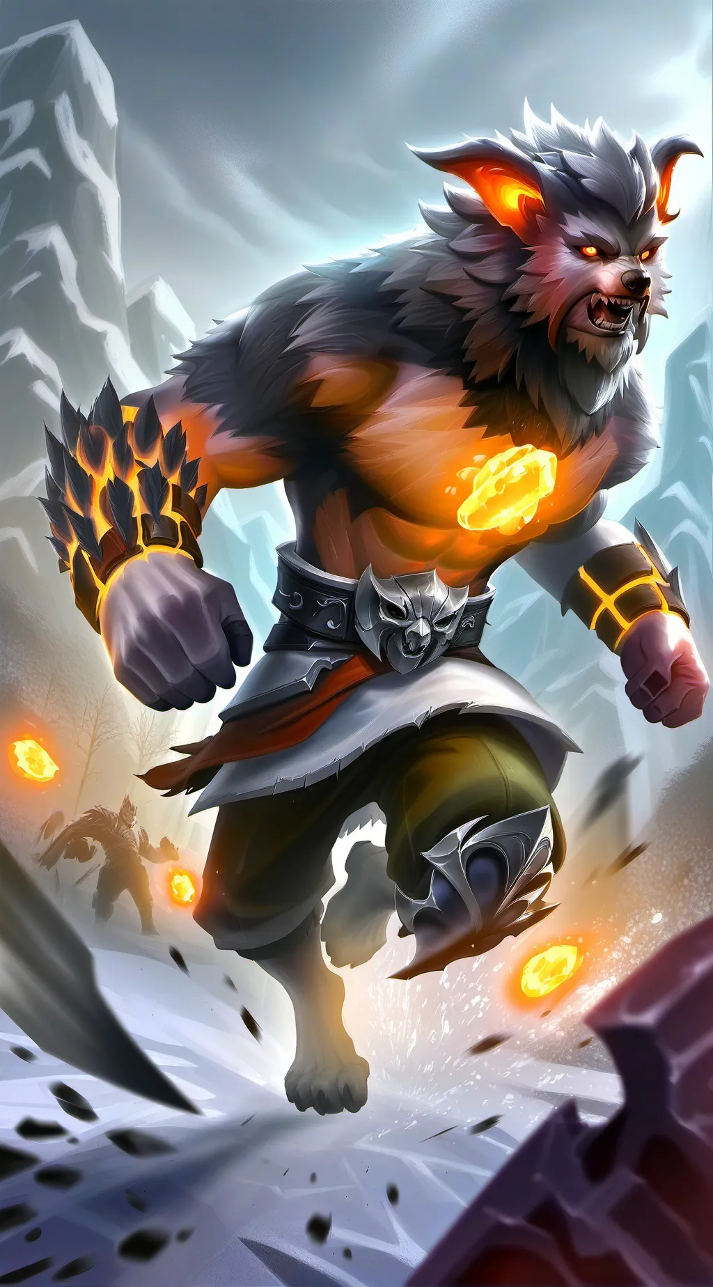 ai character: King  background