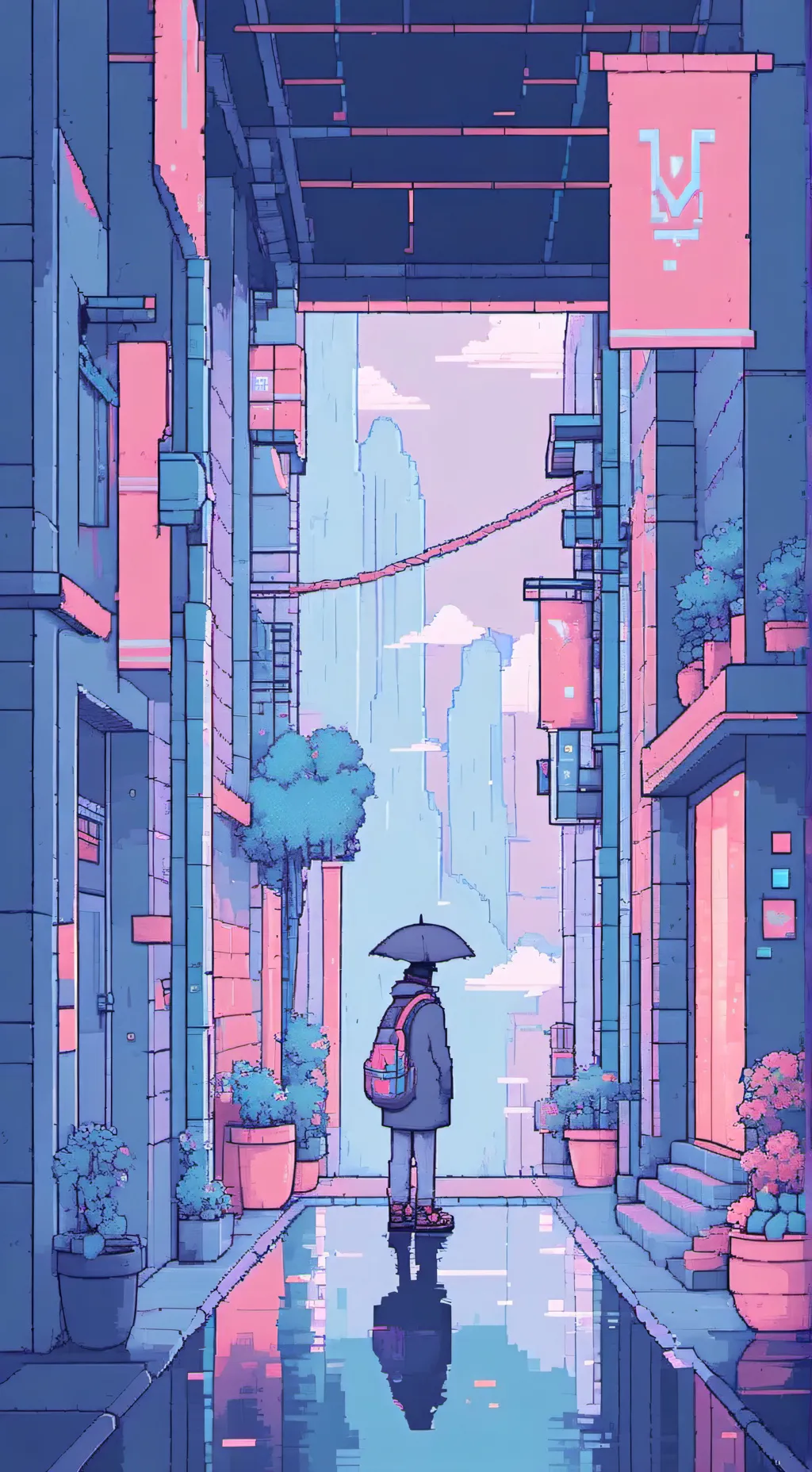 ai character: VT background