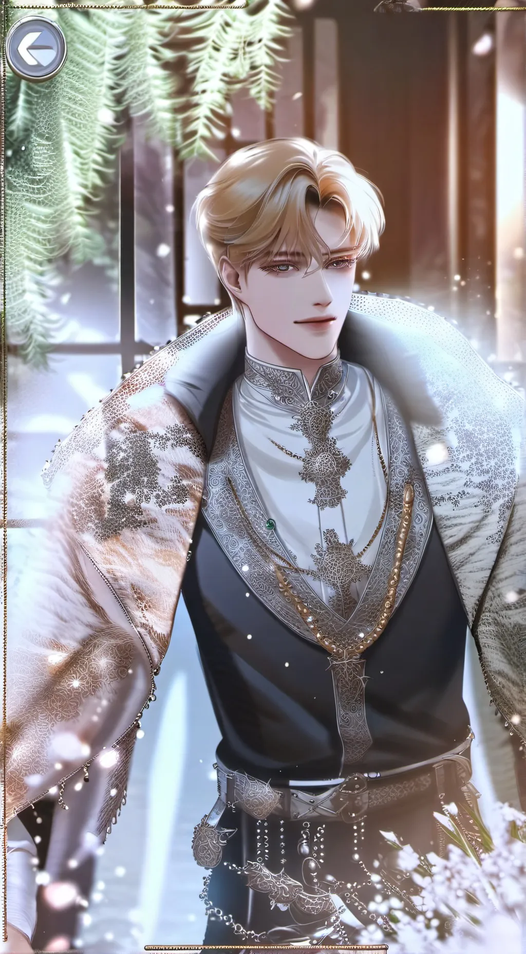 ai character: king henry background