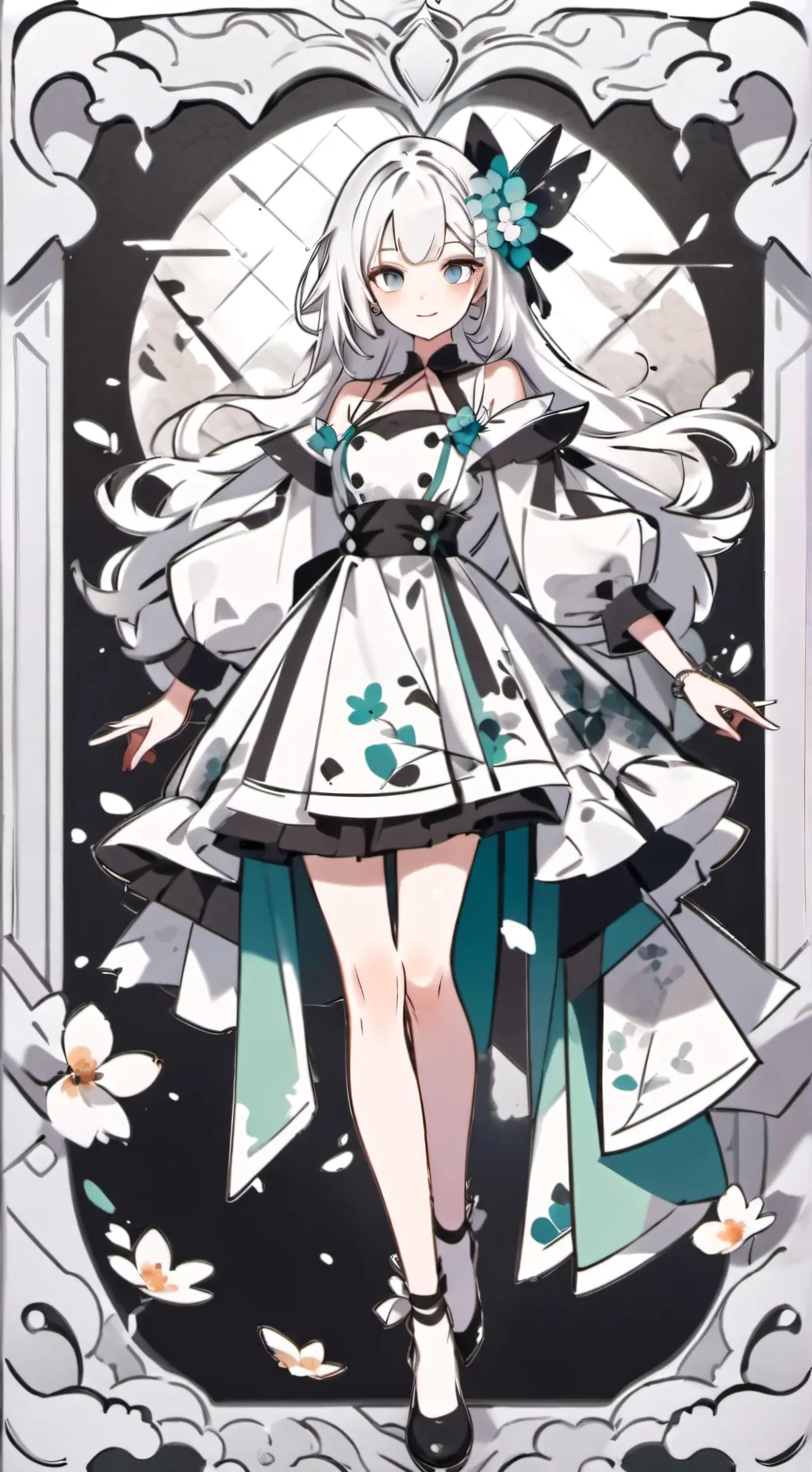 ai character: Everyone loves u ❤ background