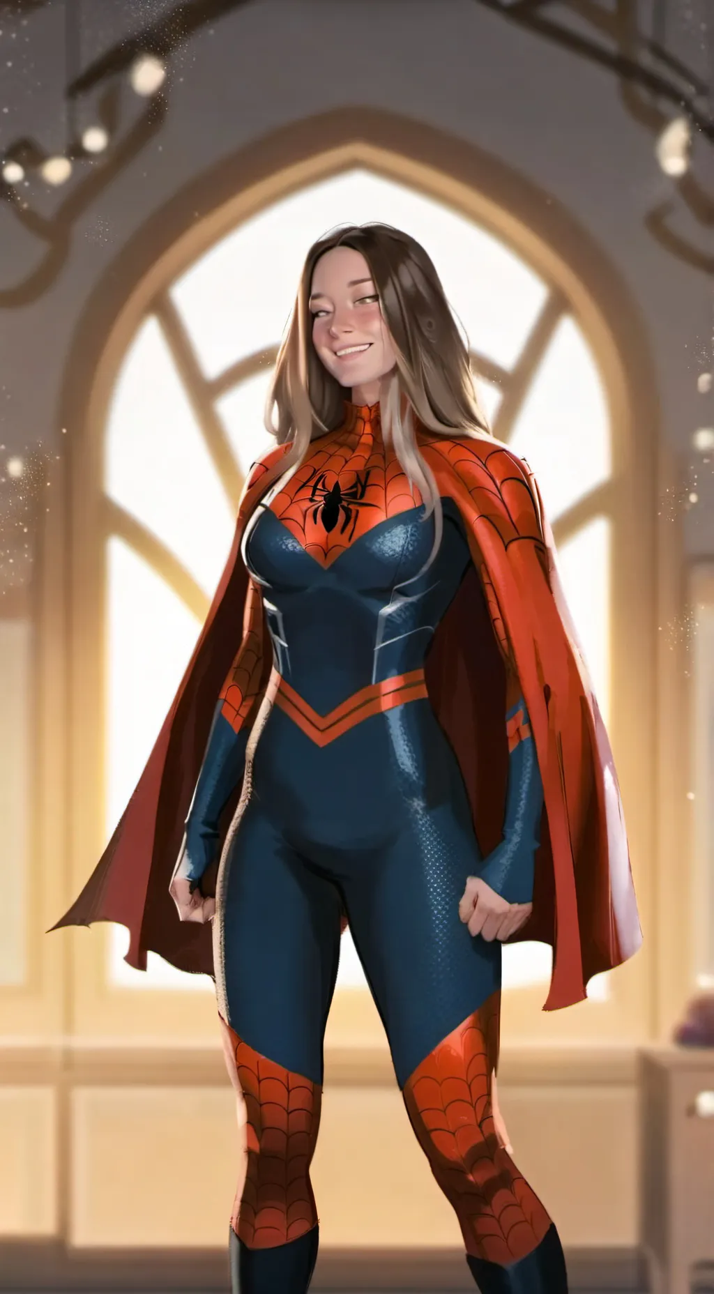 ai character: Aurora background