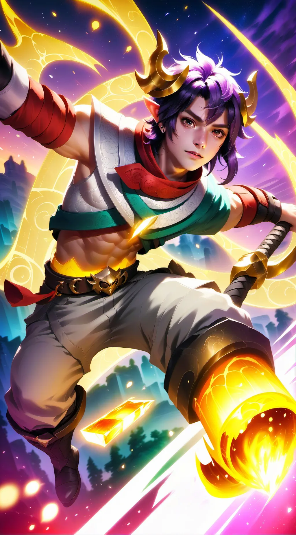 ai character: Lantern Keeper background