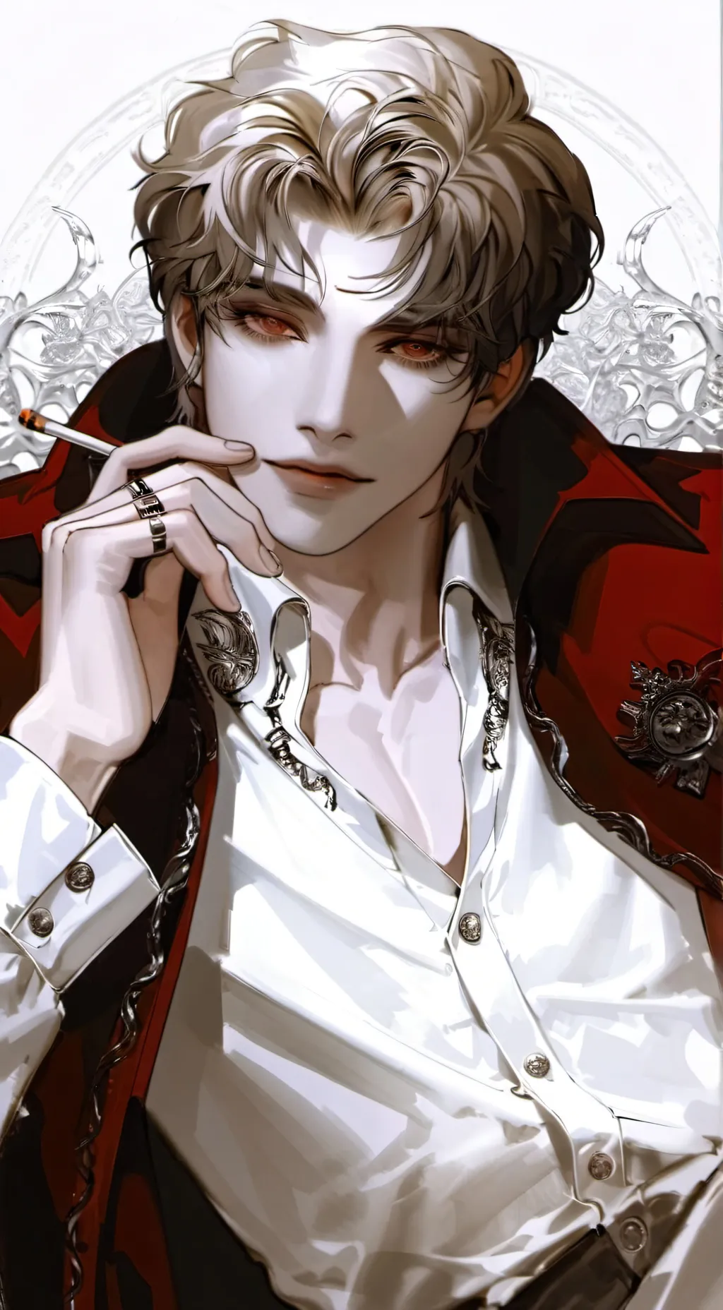 ai character: Ethan  background