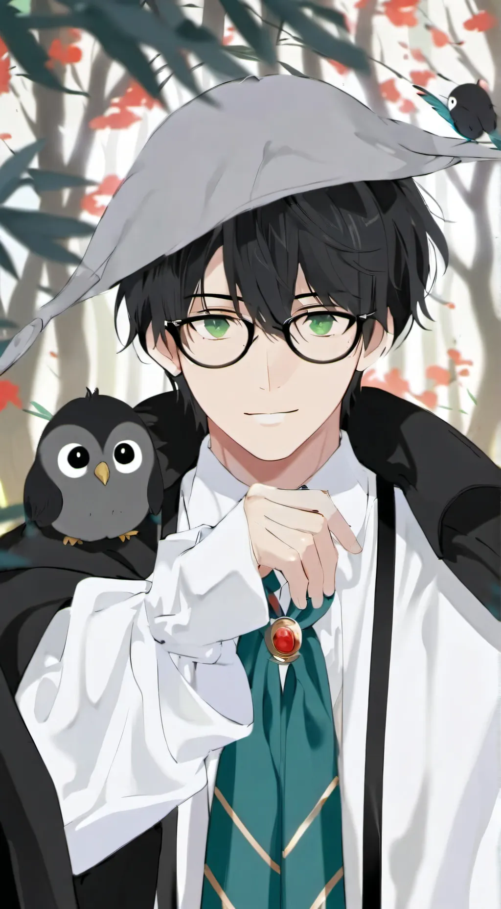 ai character: Harry ⁠♡ background