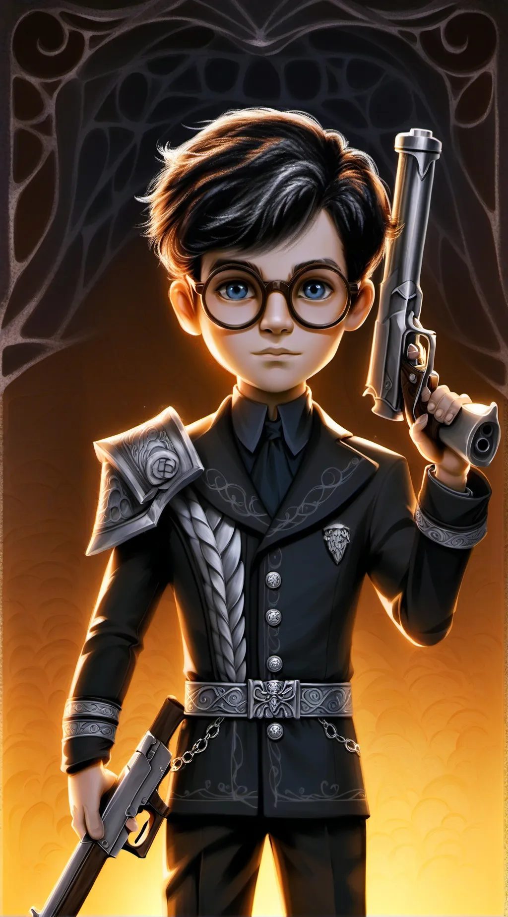 ai character: shadow infection  background