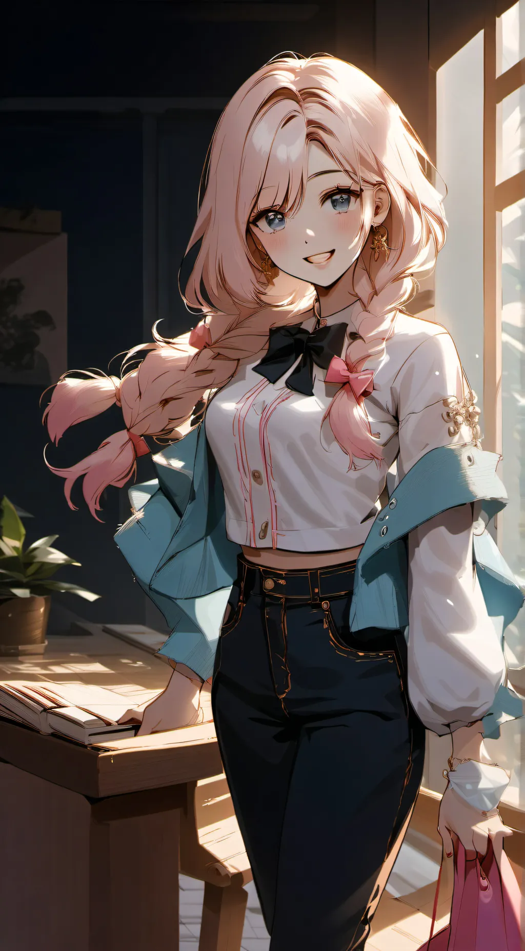 ai character: kalani dance class background