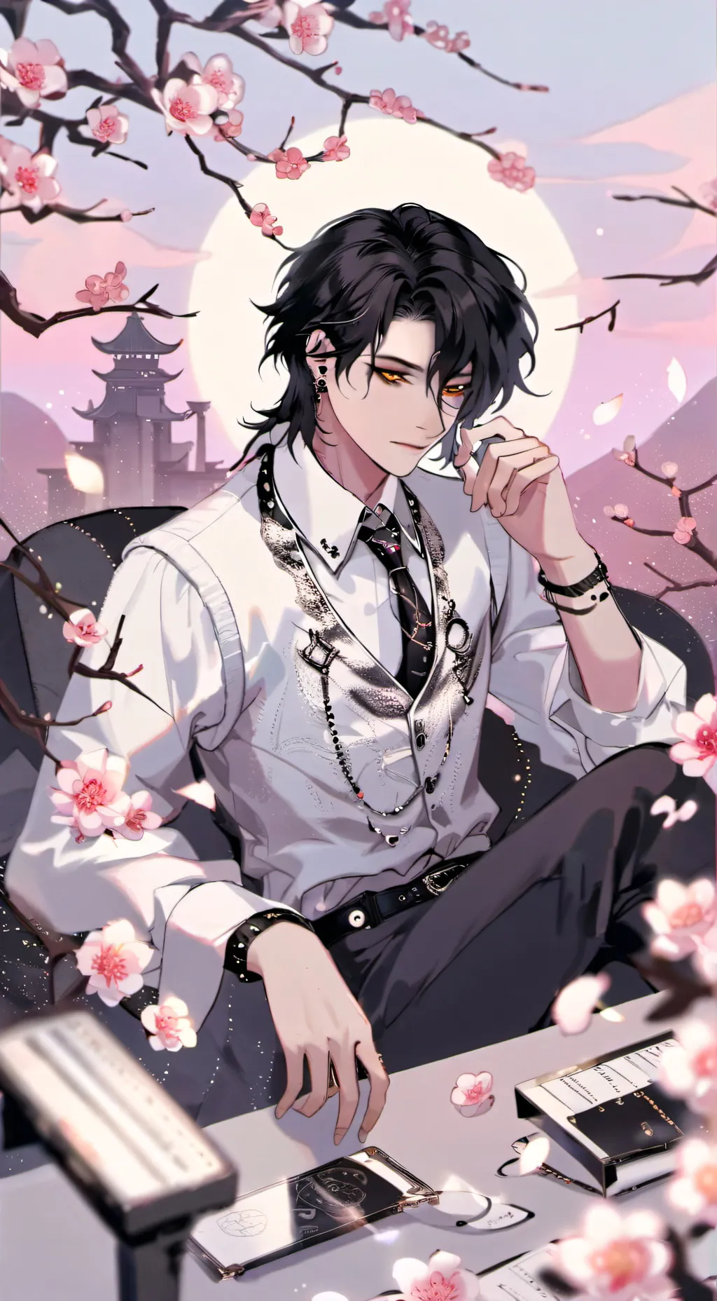 ai character: Lucas background