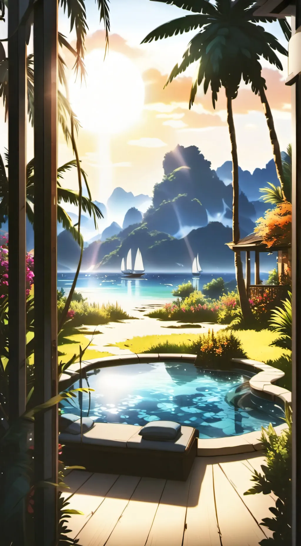 ai character: Hunter/x Vacay background