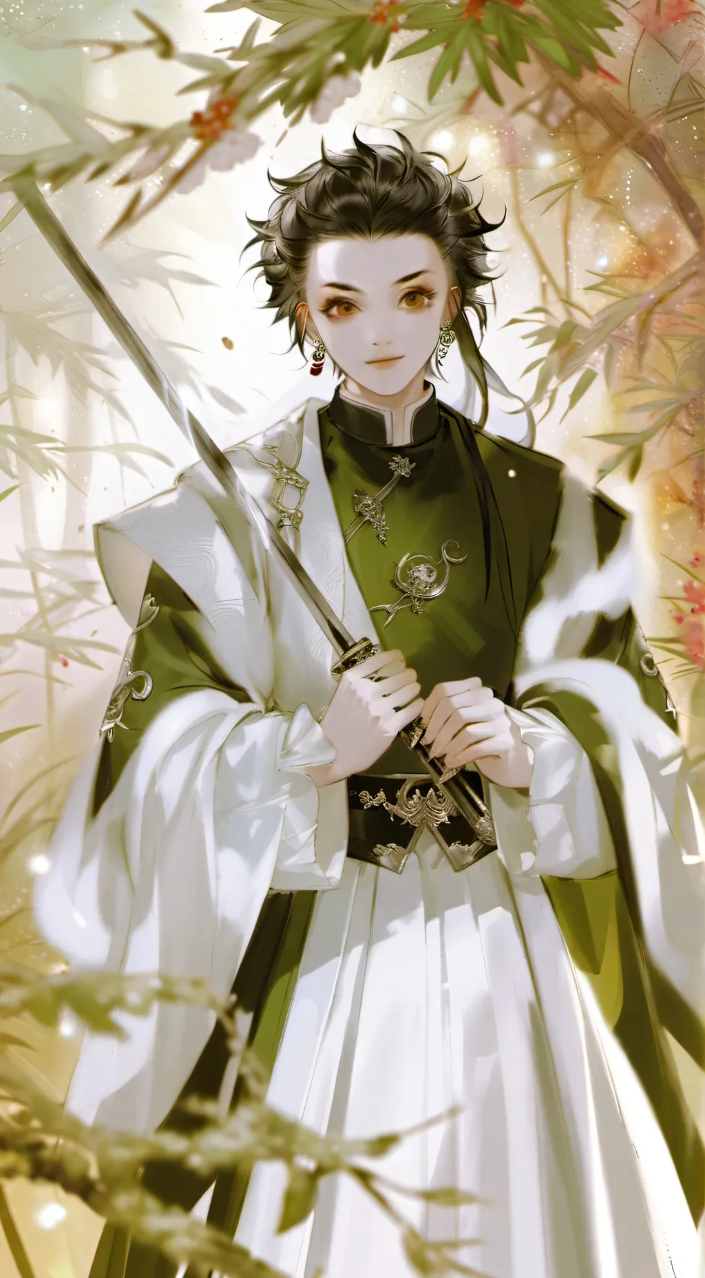 ai character: en los años 1600 background