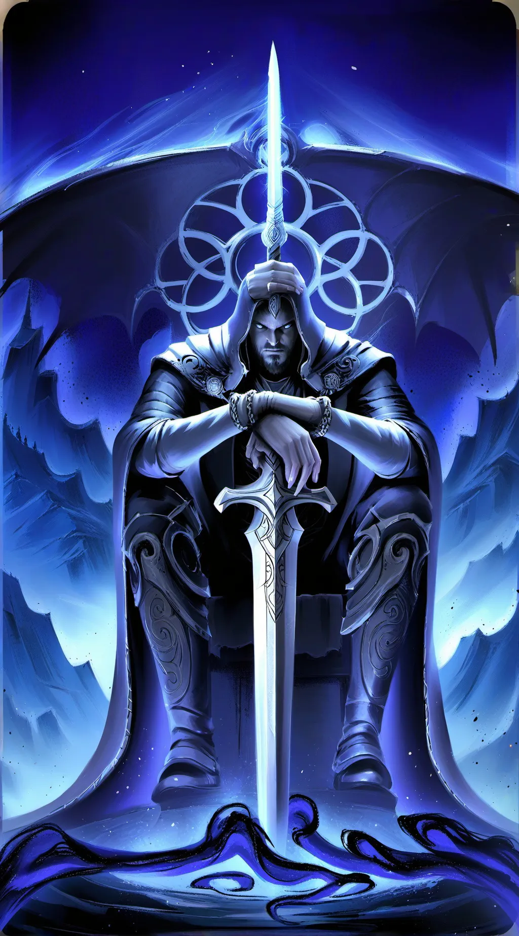 ai character: 666 background