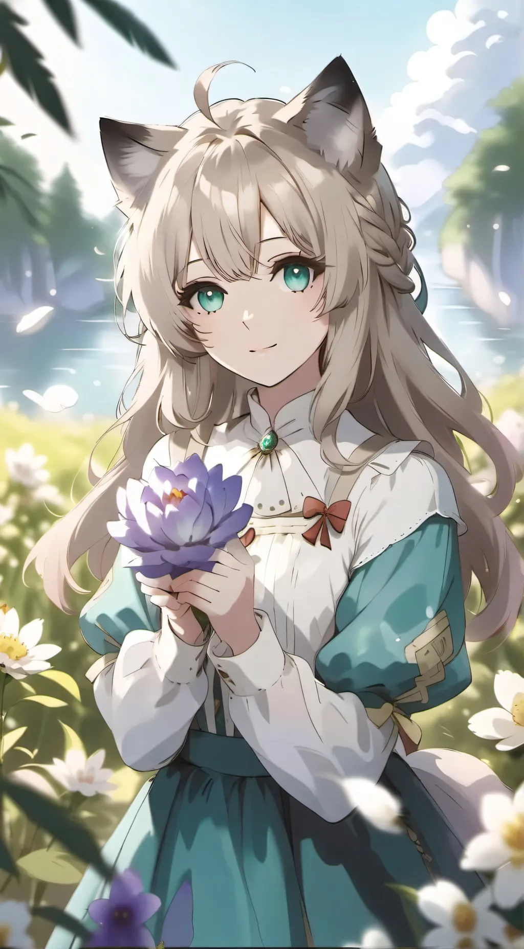 ai character: k pop demon hunter background