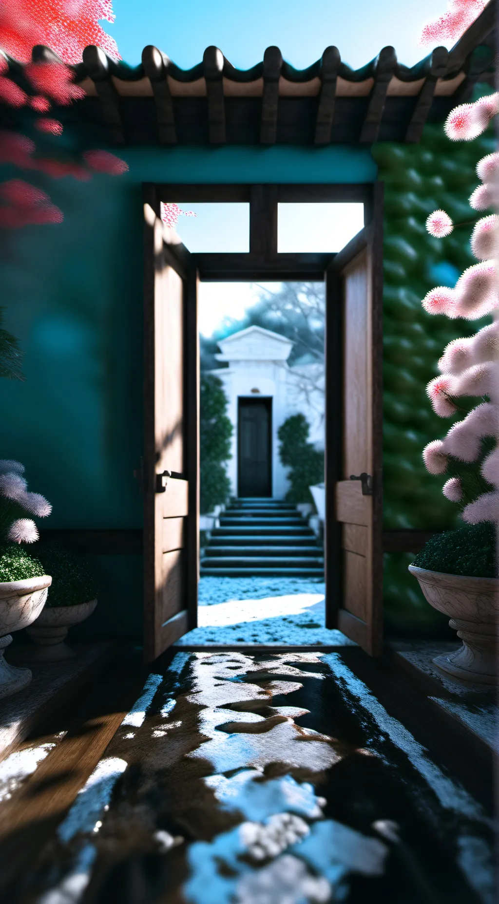 ai character: doors background