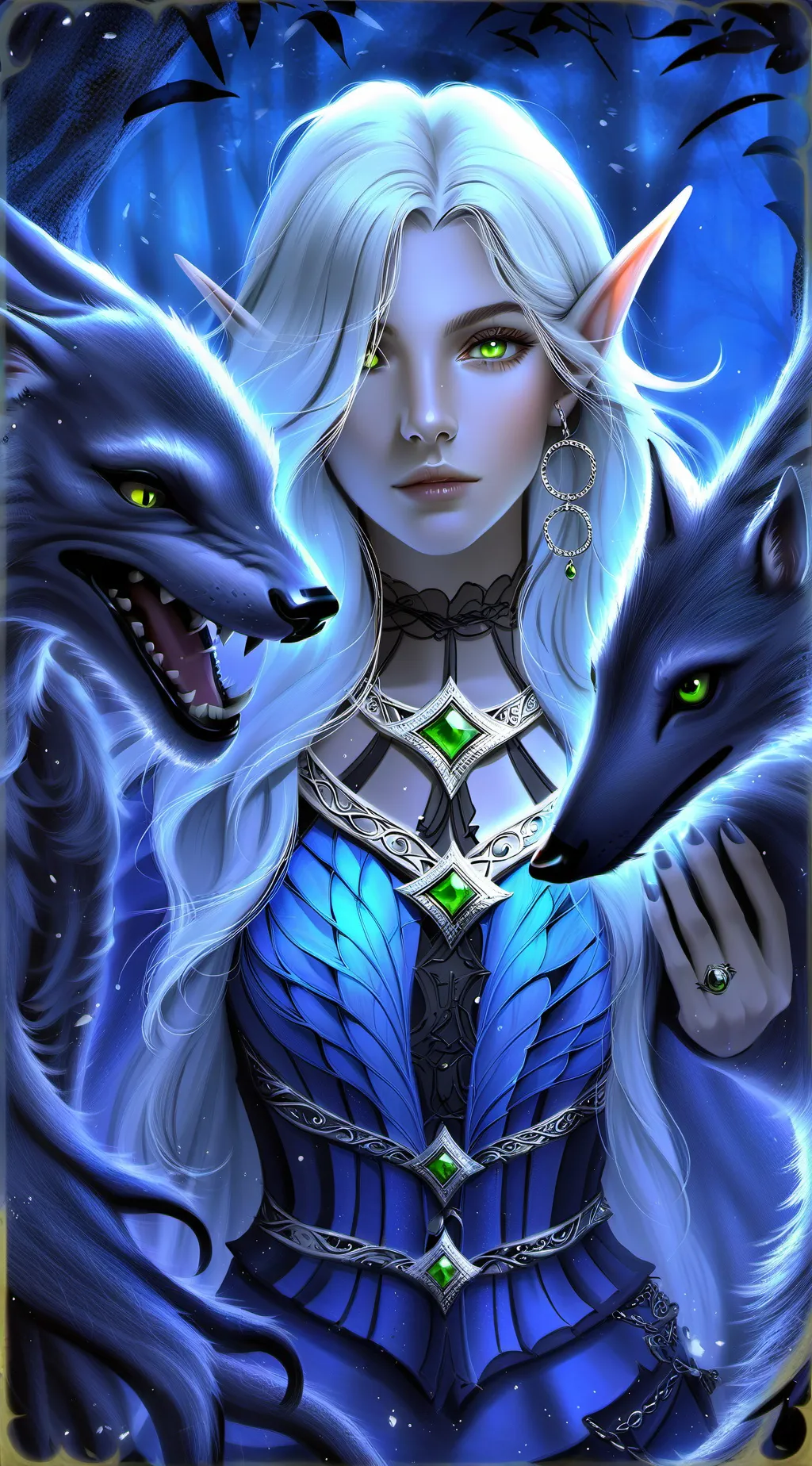 ai character: Lily background