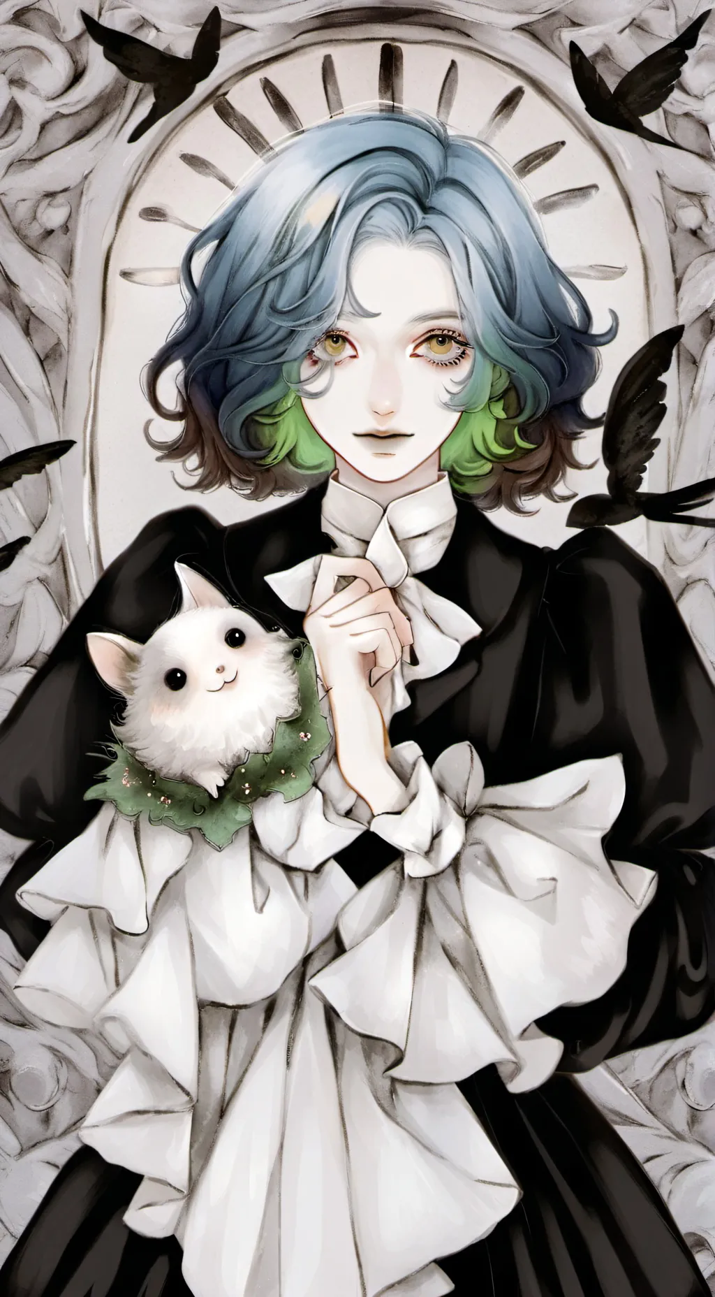 ai character: JİNX[TW violence] background